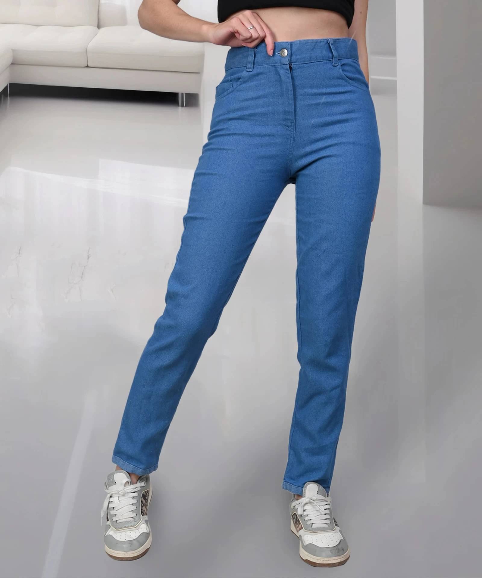     			Coutume Collections Women's Regular Fit Mid-Rise Jeans ( Blue )