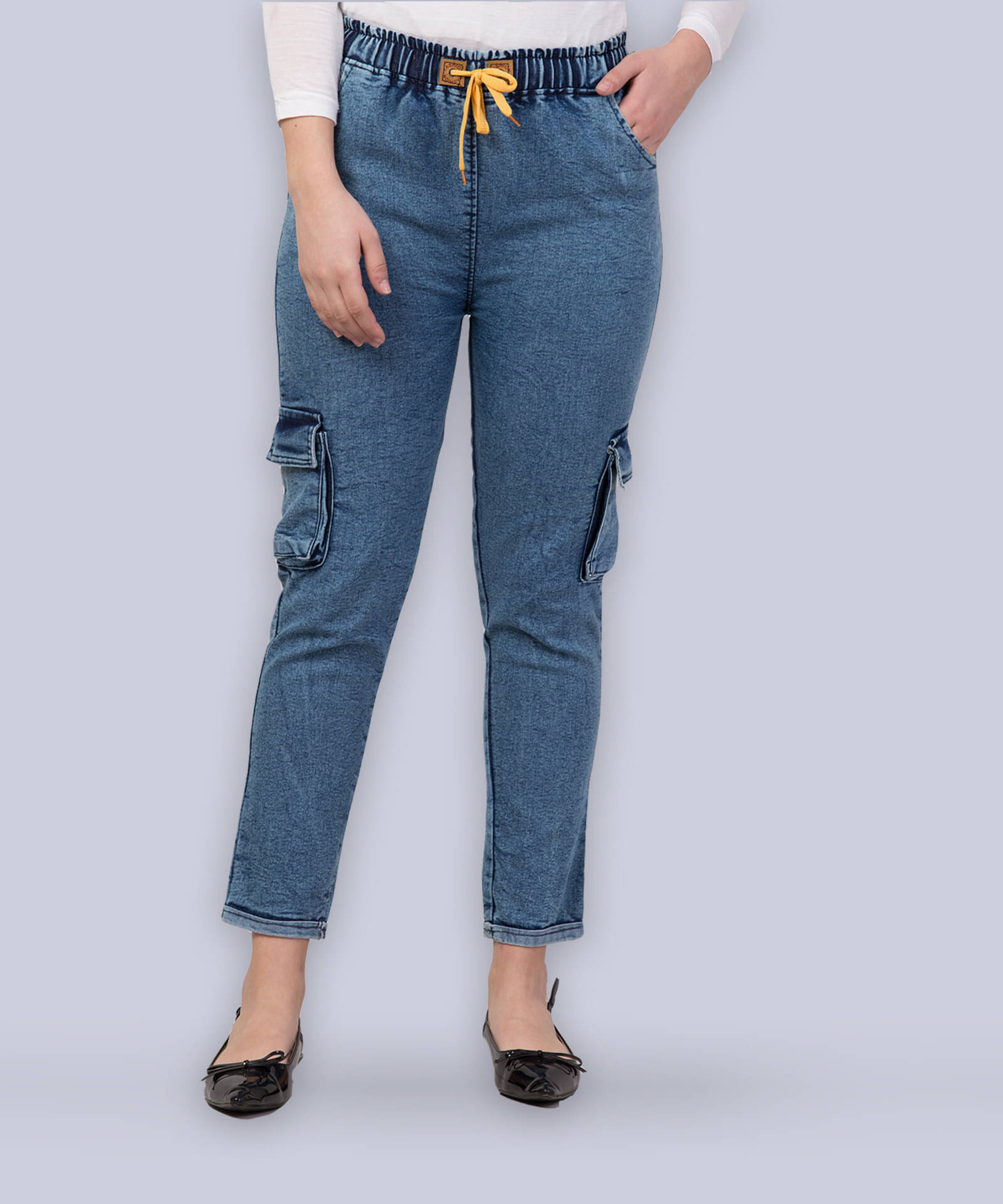 Coutume Collections Women's Regular Fit Mid-Rise Jeans ( Dark Blue ) Coutume Collections Women's Regular Fit Mid-Rise Jeans ( Dark Blue )