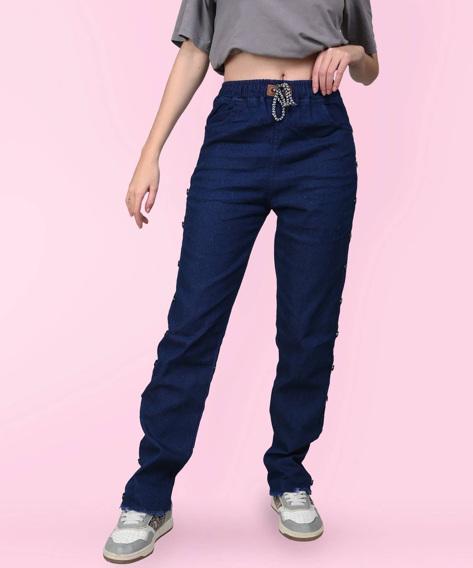 Coutume Collections Women's Regular Fit Mid-Rise Jeans ( Dark Blue )     			Coutume Collections Women's Regular Fit Mid-Rise Jeans ( Dark Blue )