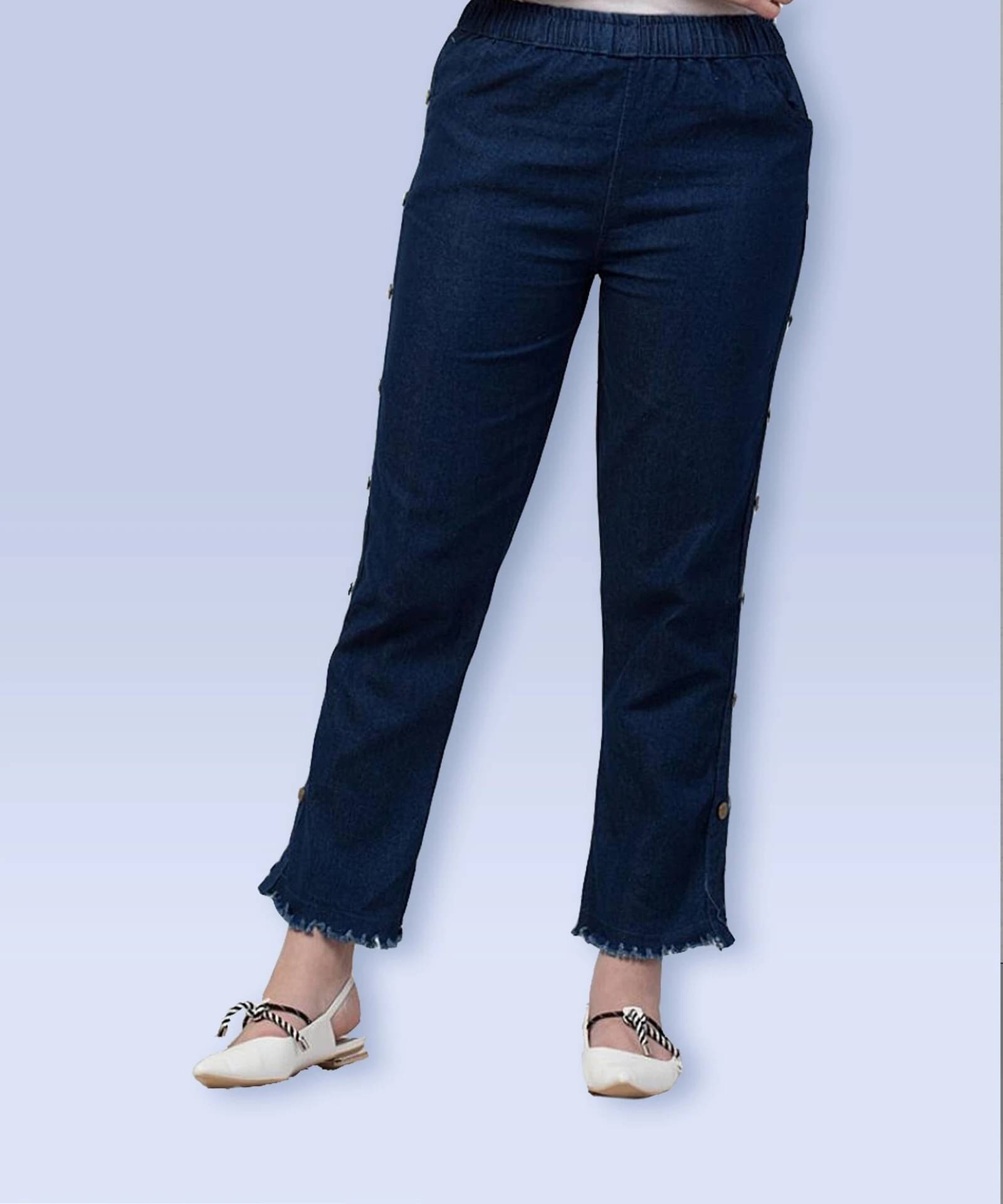     			Coutume Collections Women's Regular Fit Mid-Rise Jeans ( Blue )