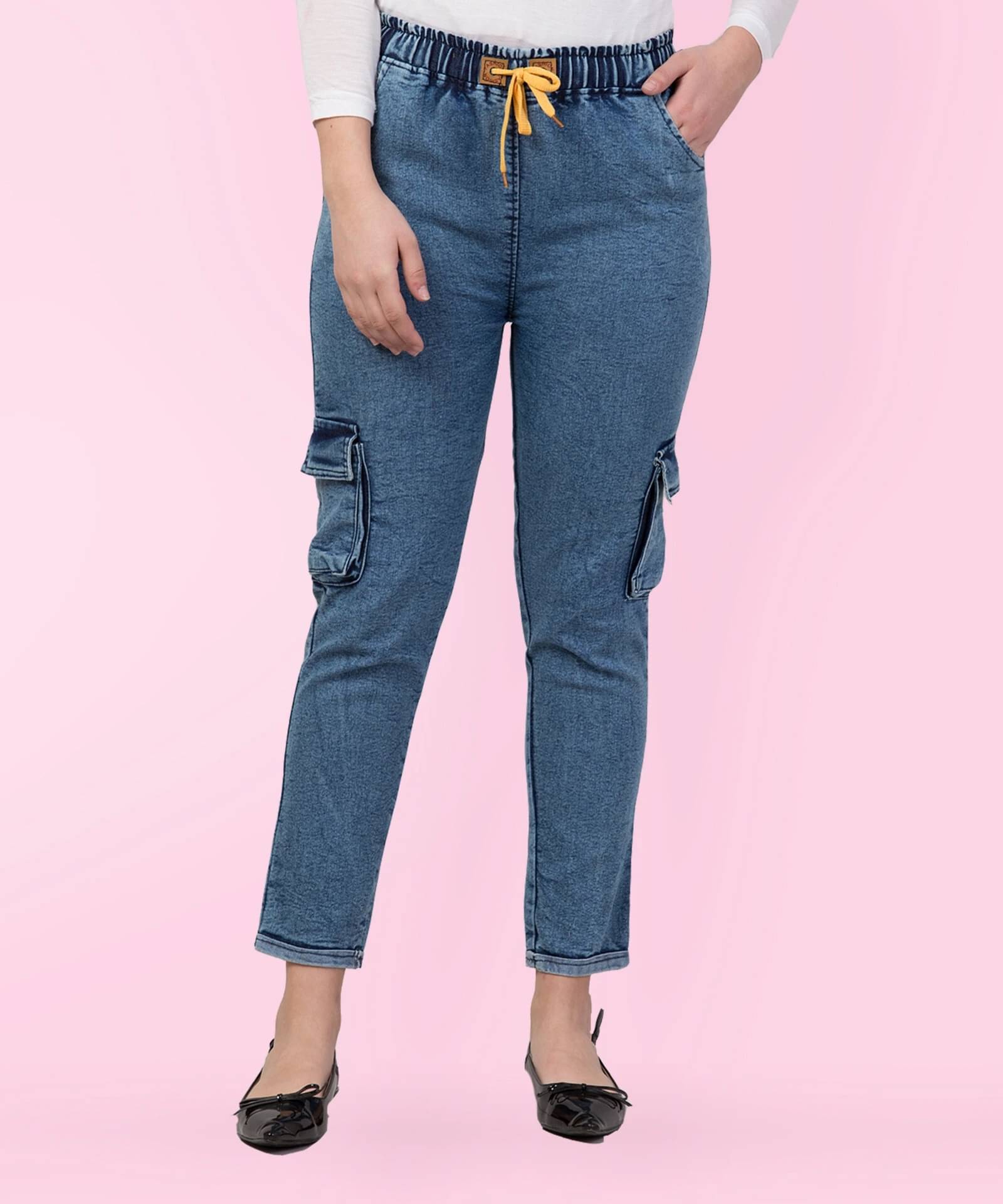     			Coutume Collections Women's Regular Fit Mid-Rise Jeans ( Blue )