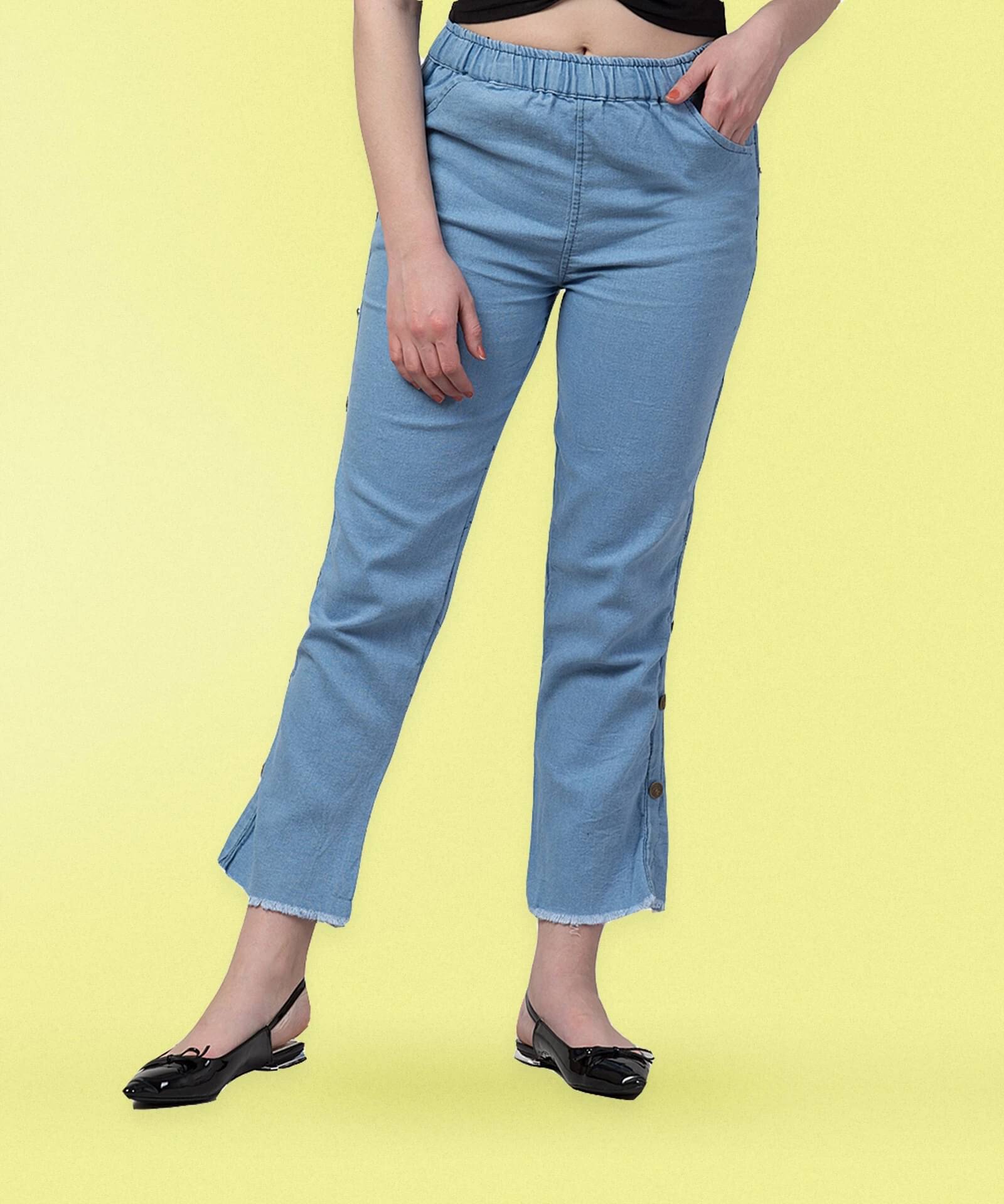     			Coutume Collections Women's Regular Fit Mid-Rise Jeans ( Blue )