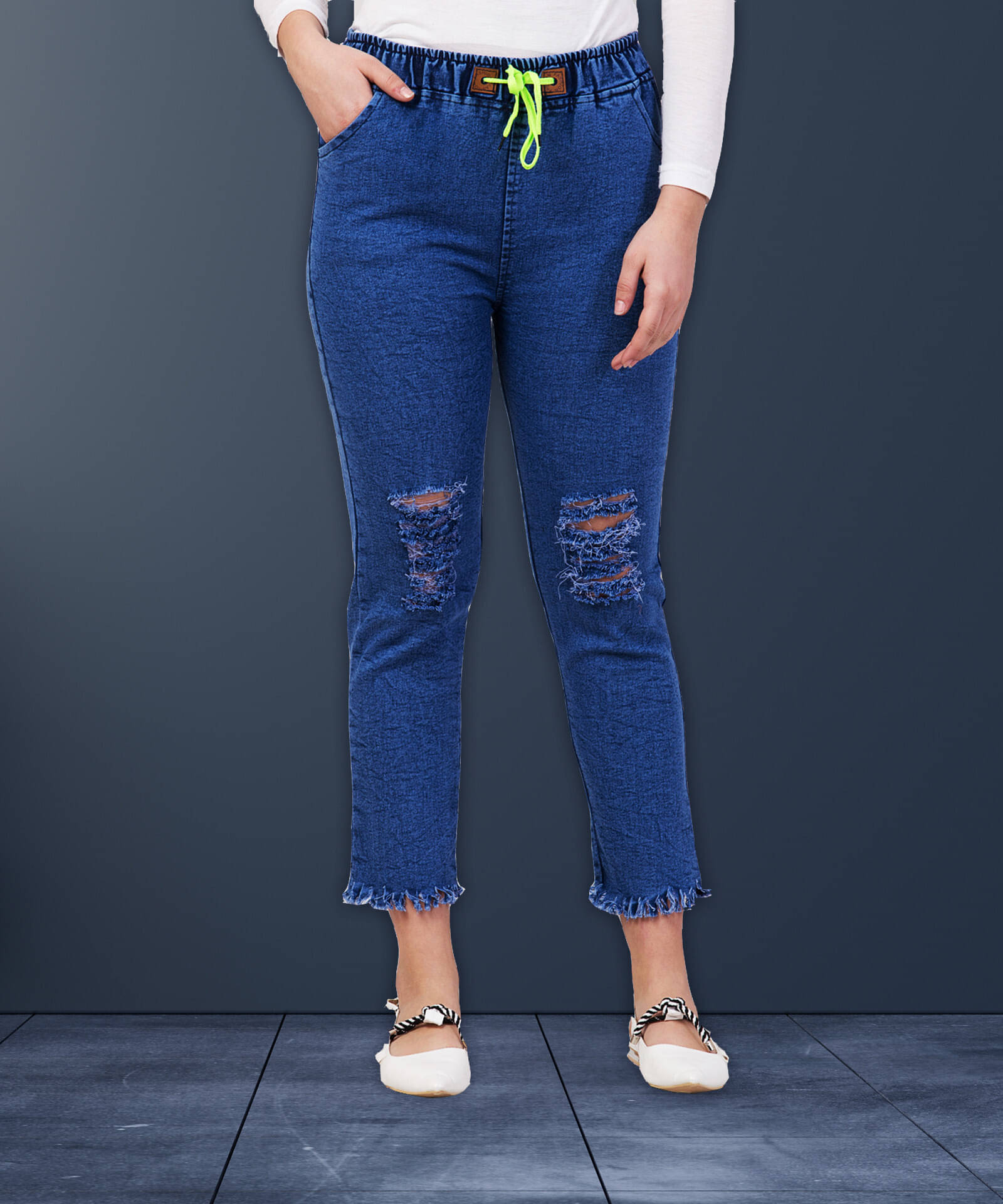     			Coutume Collections Women's Regular Fit Mid-Rise Jeans ( Blue )