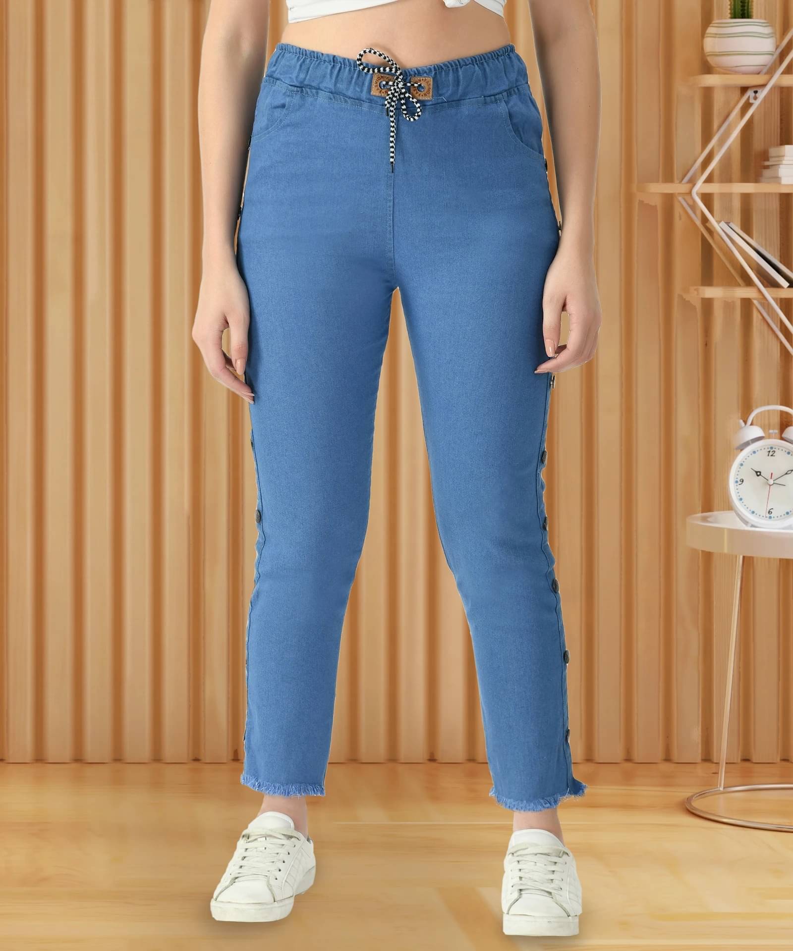     			Coutume Collections Women's Regular Fit Mid-Rise Jeans ( Blue )
