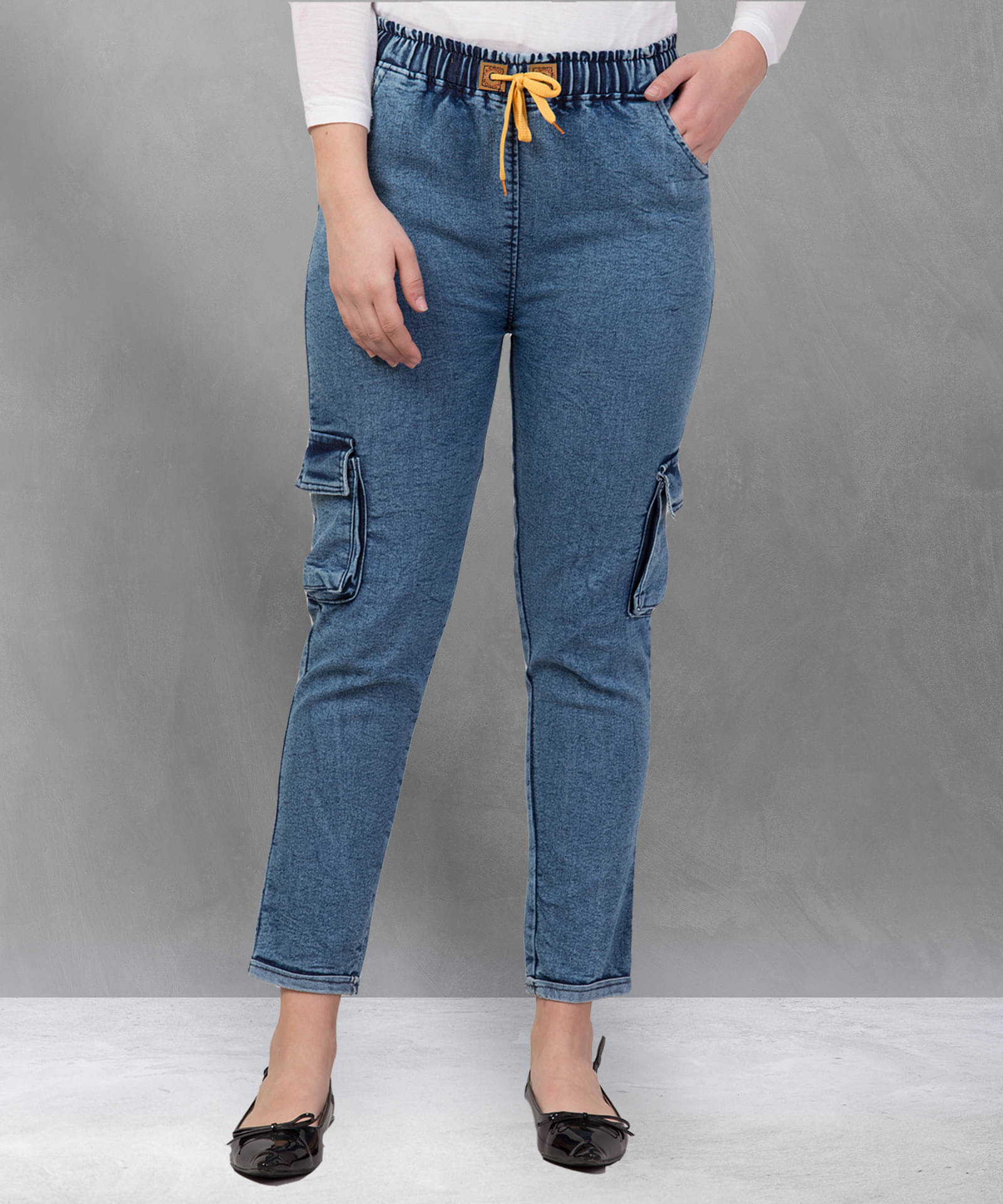     			Coutume Collections Women's Regular Fit Mid-Rise Jeans ( Dark Blue )