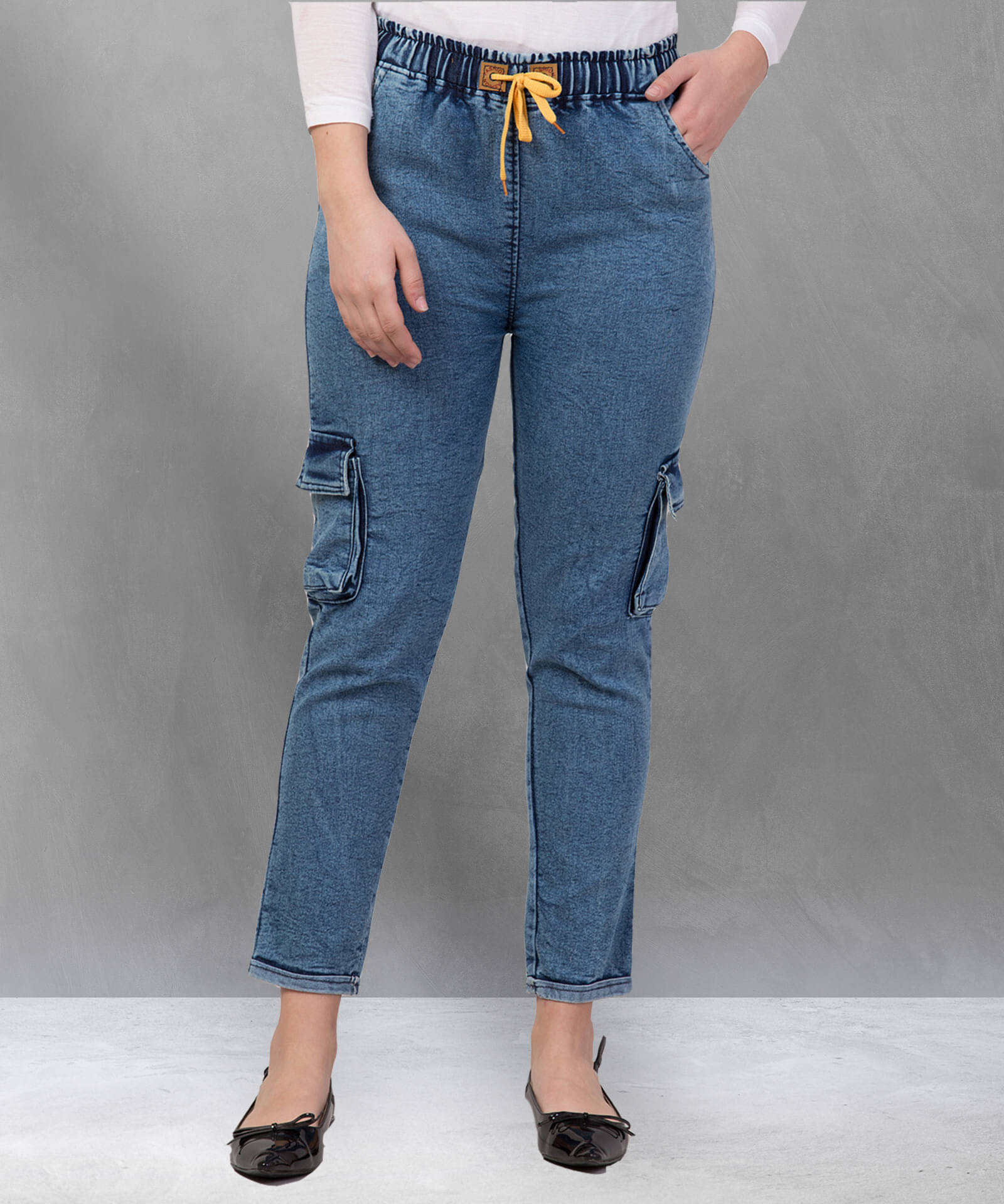     			Coutume Collections Women's Regular Fit Mid-Rise Jeans ( Blue )
