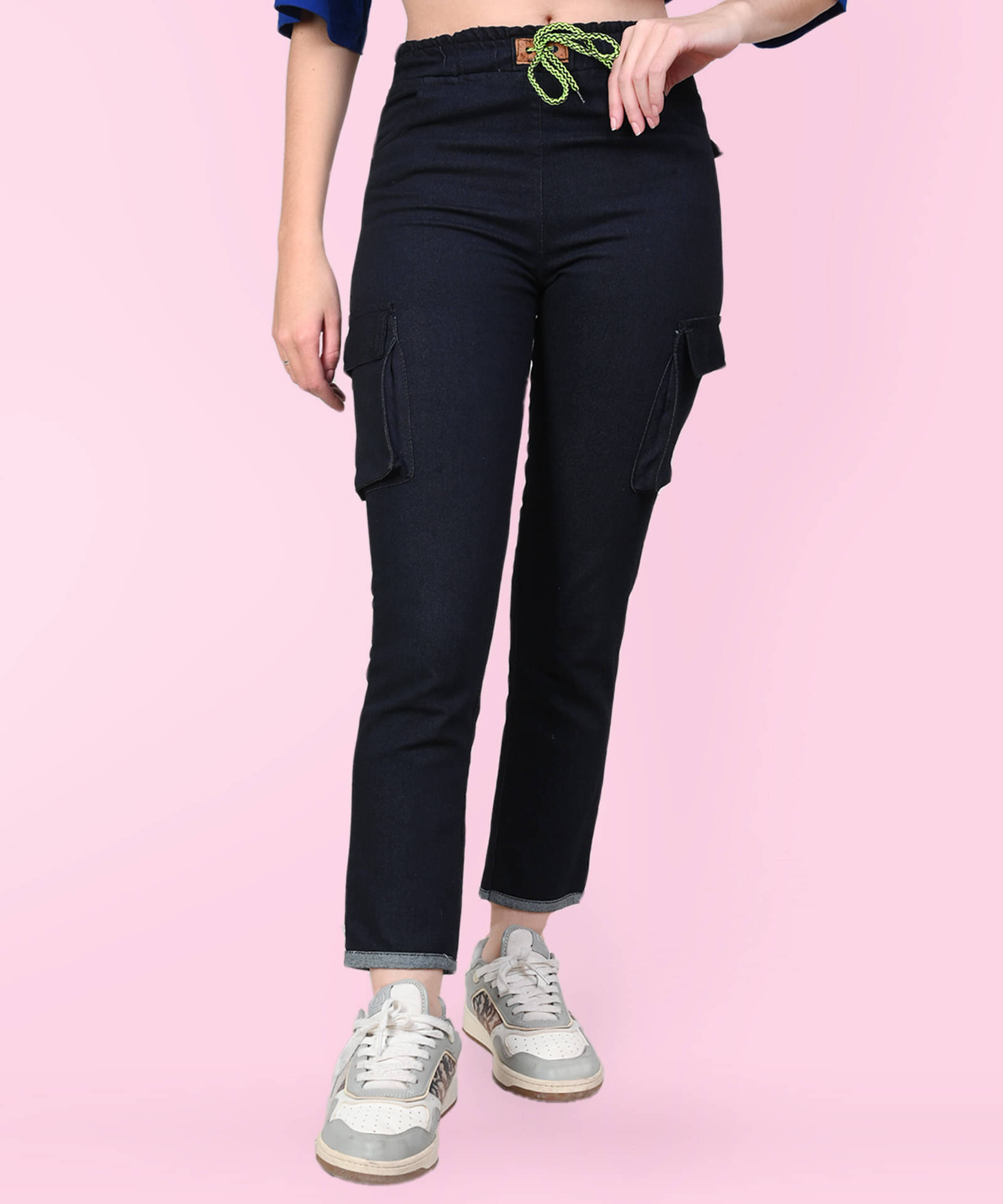     			Coutume Collections Women's Regular Fit Mid-Rise Jeans ( Black )