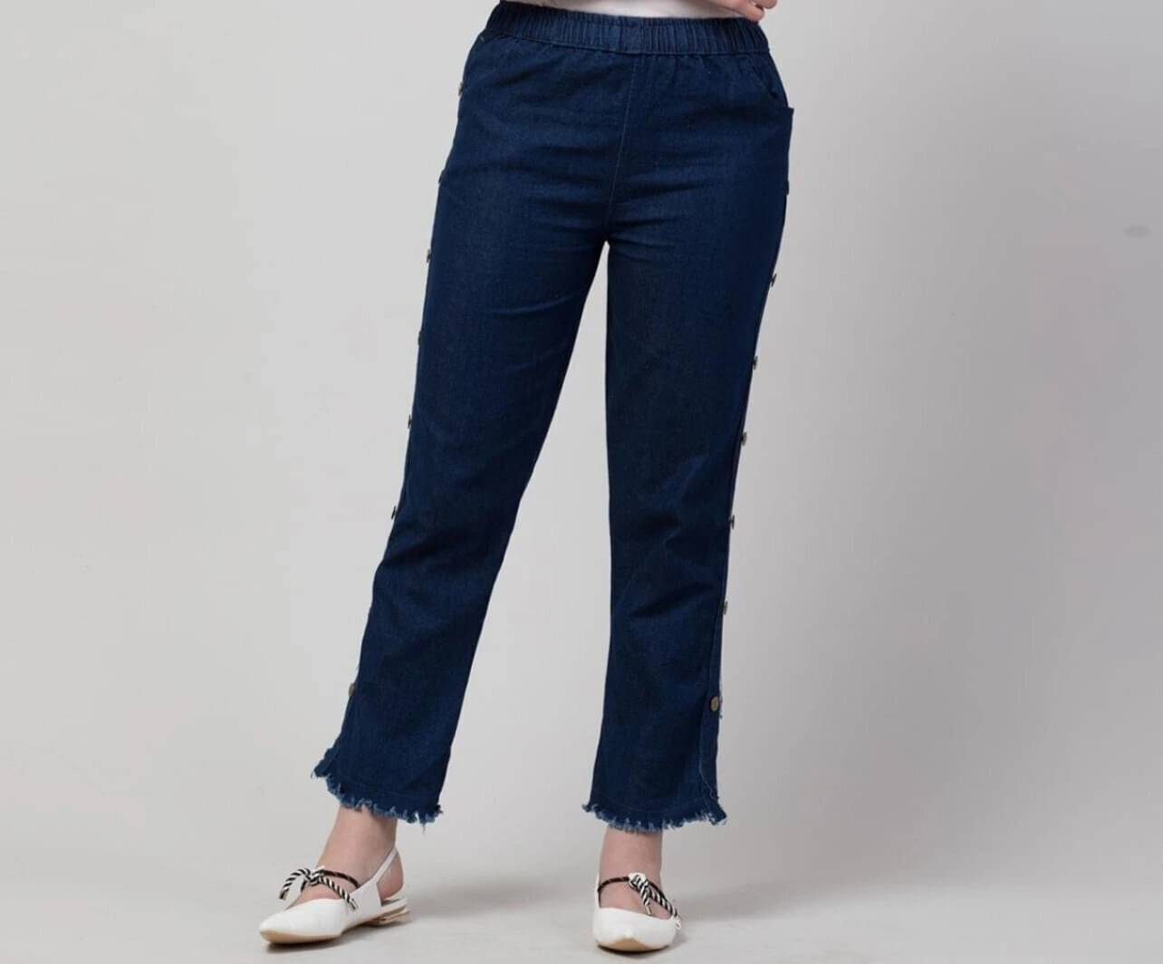     			Coutume Collections Women's Regular Fit Mid-Rise Jeans ( Blue )