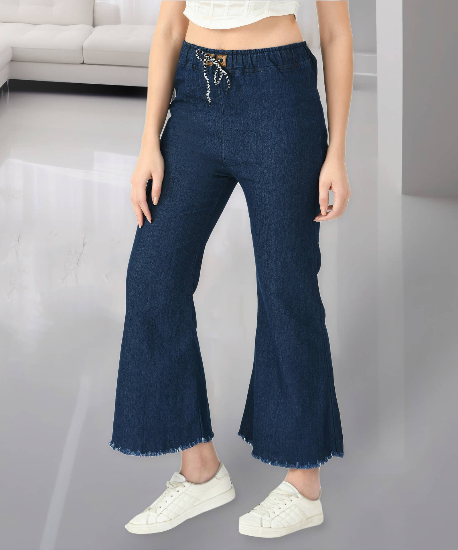     			Coutume Collections Women's Regular Fit Mid-Rise Jeans ( Blue )