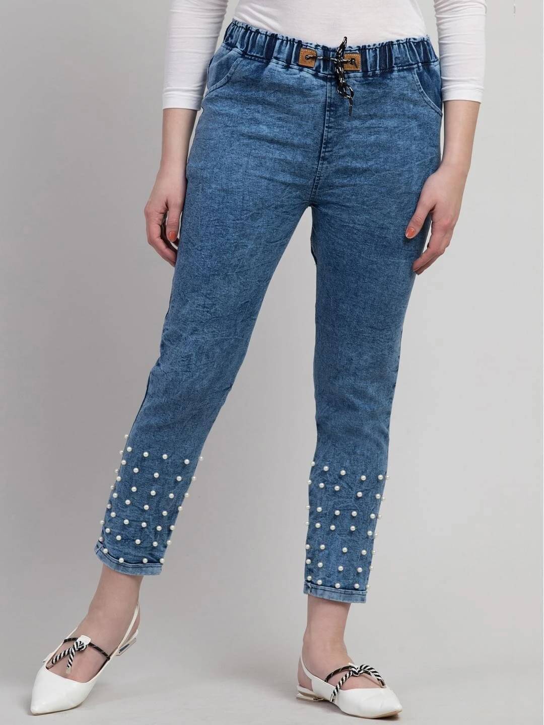     			Coutume Collections Women's Regular Fit Mid-Rise Jeans ( Blue )