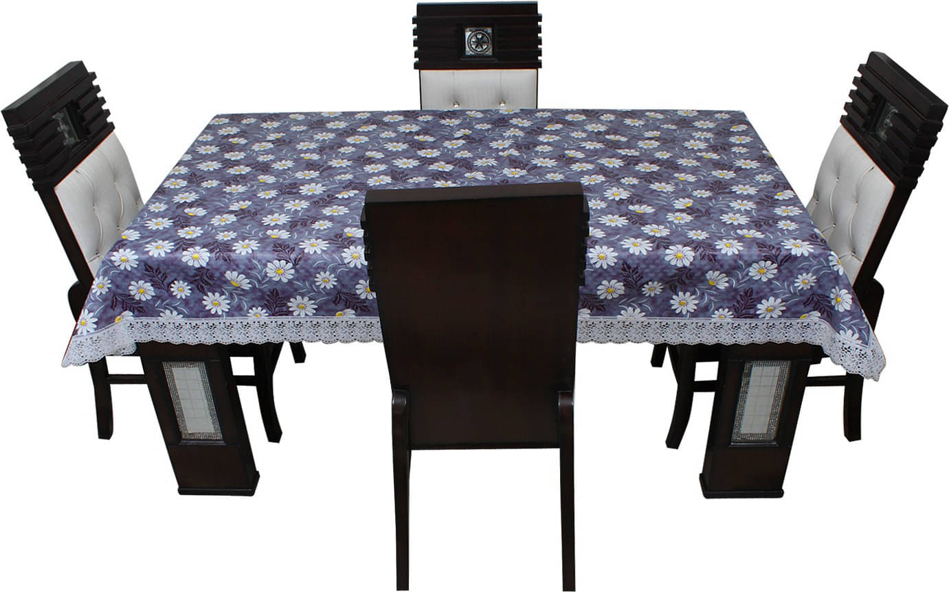 Dream Care Printed PVC 4 Seater Rectangle Table Cover ( 52 x 76 ) cm Pack of 1 Multi Dream Care Printed PVC 4 Seater Rectangle Table Cover ( 52 x 76 ) cm Pack of 1 Multi