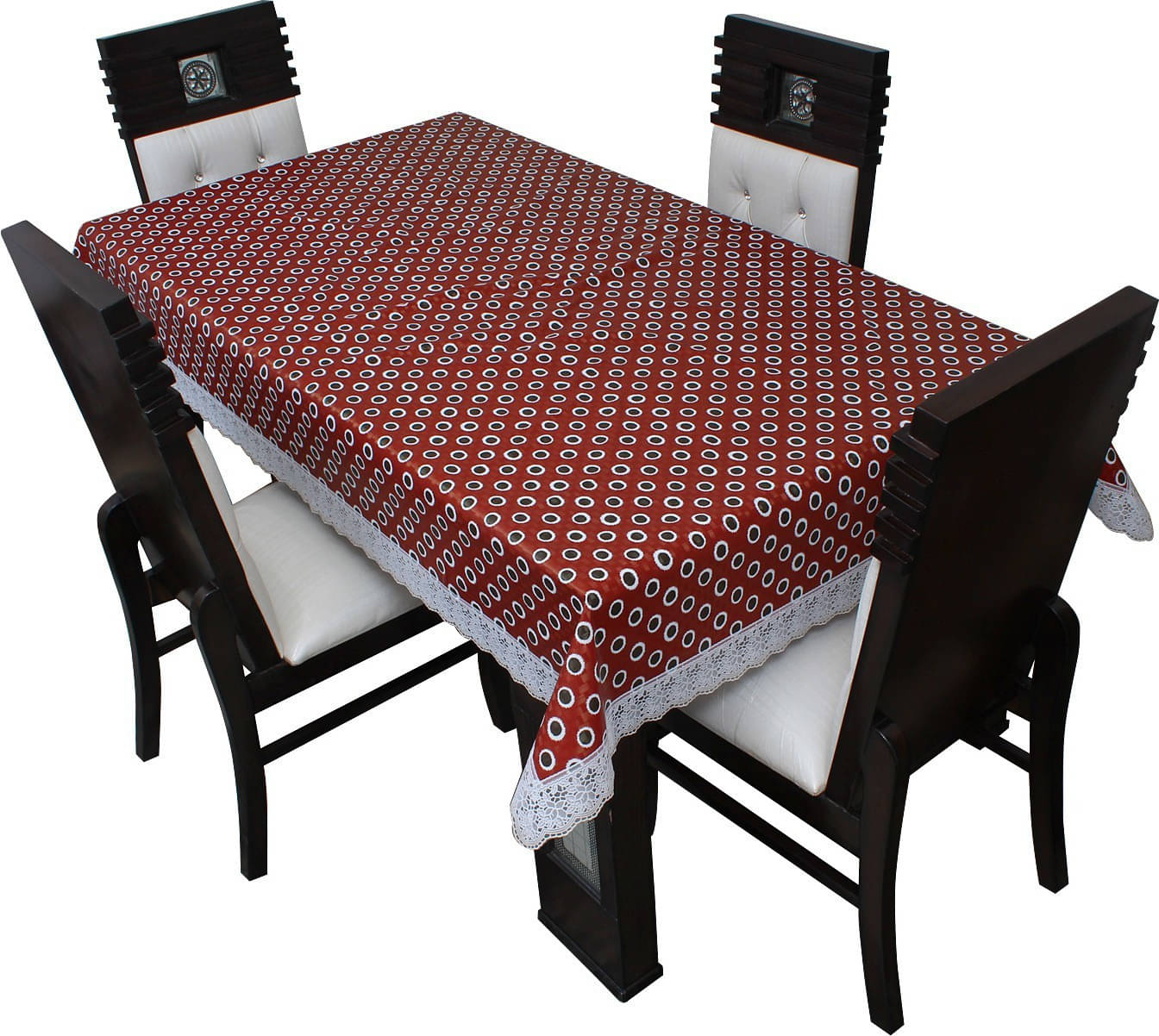 Dream Care Printed PVC 4 Seater Rectangle Table Cover ( 52 x 76 ) cm Pack of 1 Multi Dream Care Printed PVC 4 Seater Rectangle Table Cover ( 52 x 76 ) cm Pack of 1 Multi