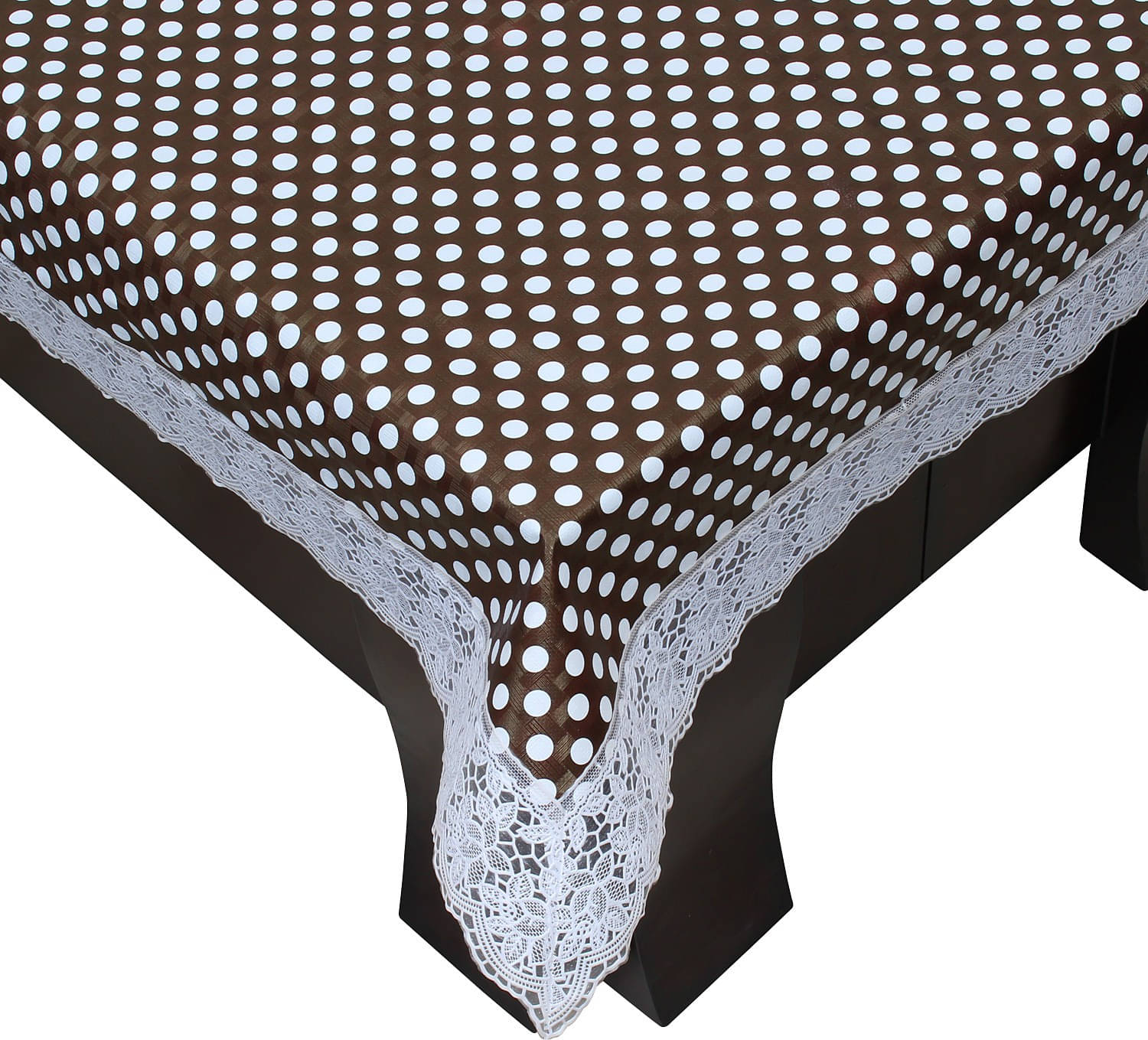 Dream Care Printed Polyester 4 Seater Rectangle Table Cover ( 40 x 60 ) cm Pack of 1 Brown Dream Care Printed Polyester 4 Seater Rectangle Table Cover ( 40 x 60 ) cm Pack of 1 Brown