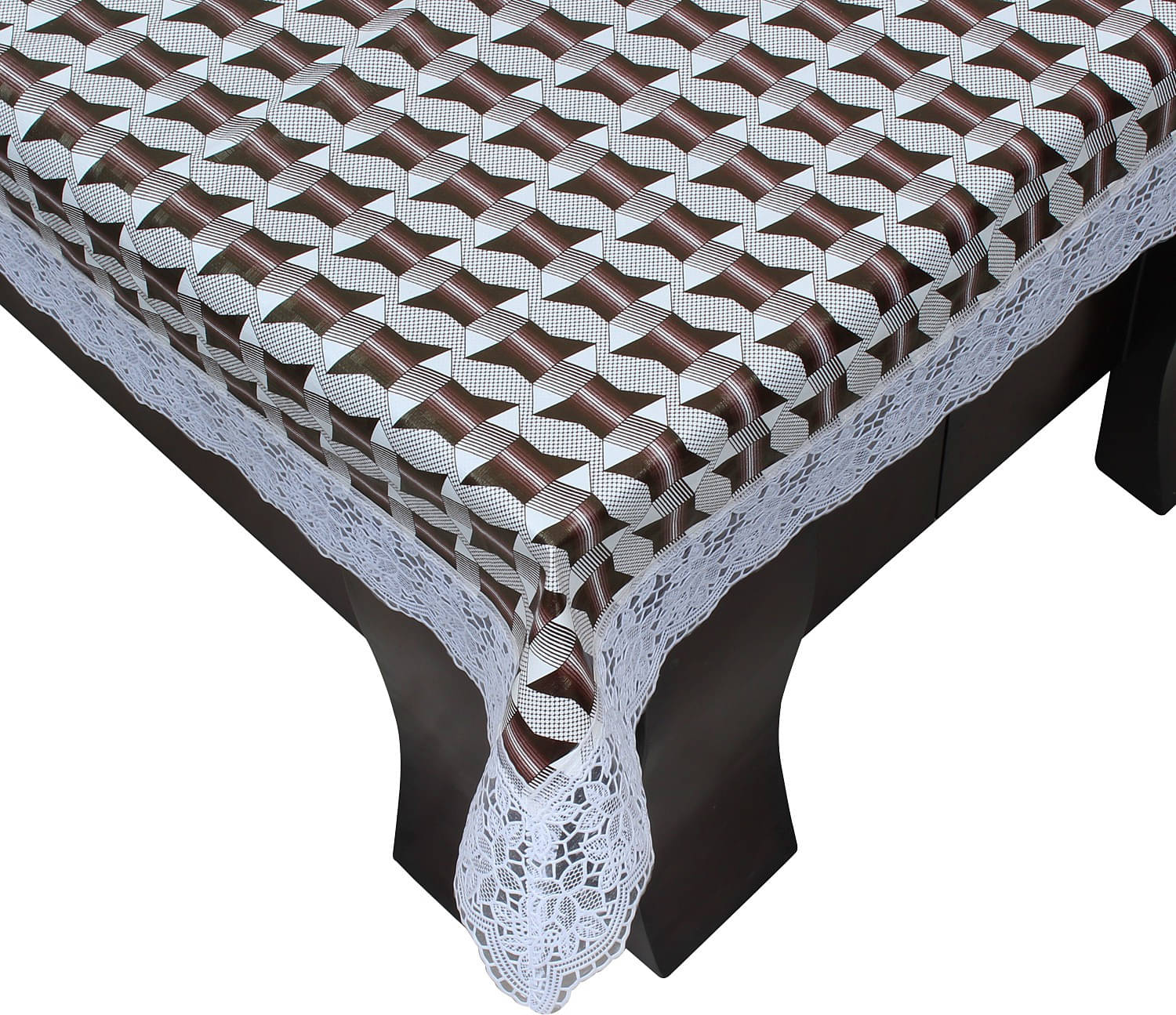 Dream Care Printed Polyester 4 Seater Rectangle Table Cover ( 40 x 60 ) cm Pack of 1 Gray Dream Care Printed Polyester 4 Seater Rectangle Table Cover ( 40 x 60 ) cm Pack of 1 Gray