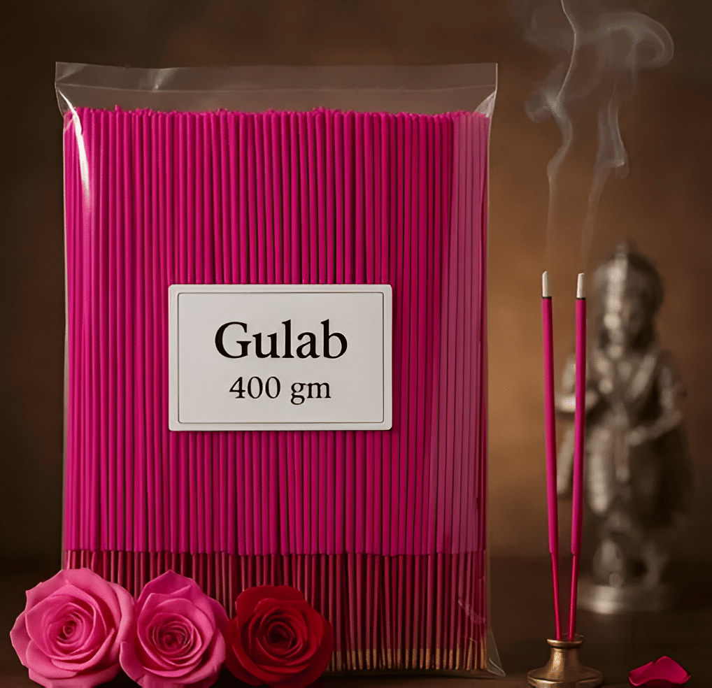 Dwarkesh Agarbatti Incense Stick Rose 400 gm ( Pack of 1 ) Dwarkesh Agarbatti Incense Stick Rose 400 gm ( Pack of 1 )