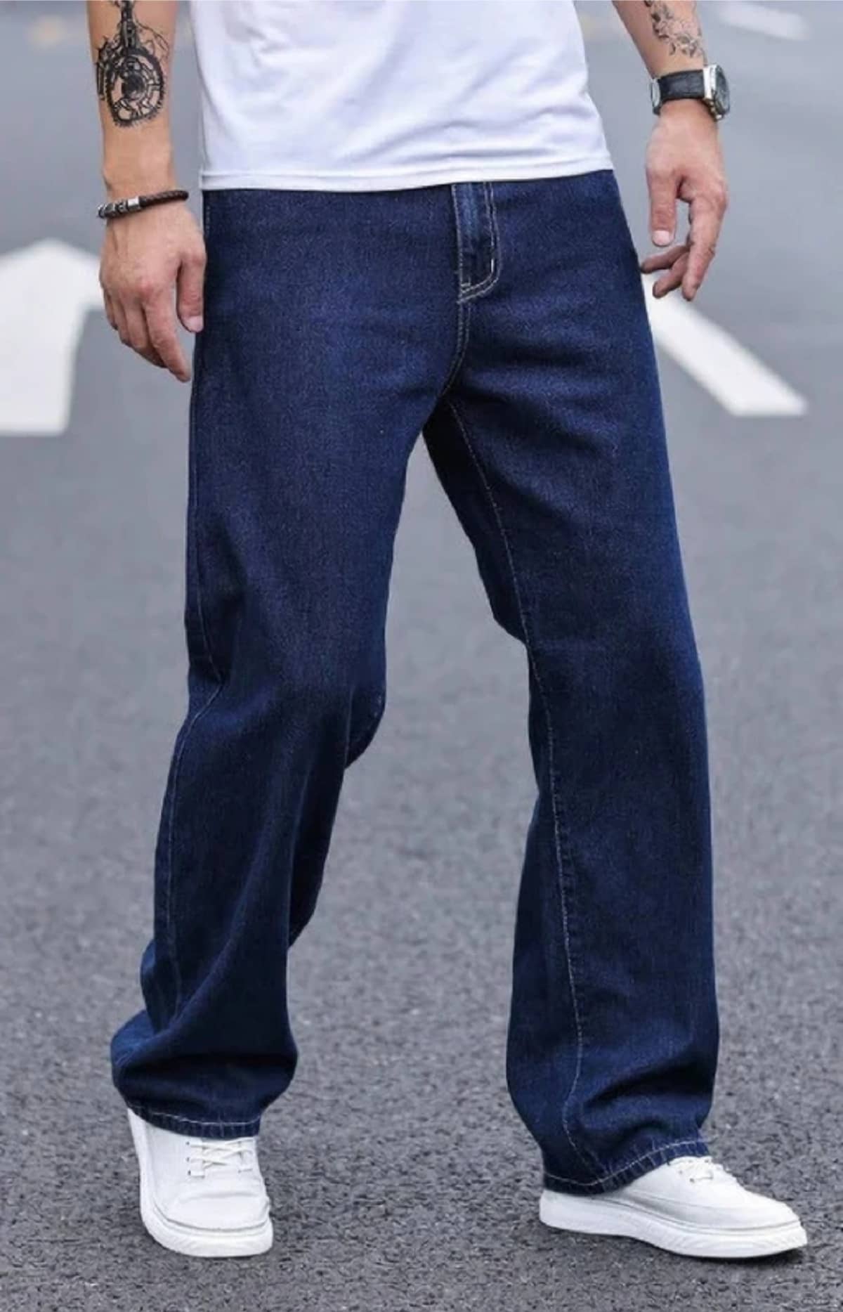 GF Clean Look Men's Jeans - Black ( Pack of 1 ) - Jeans | Buy online on ZillyBuy