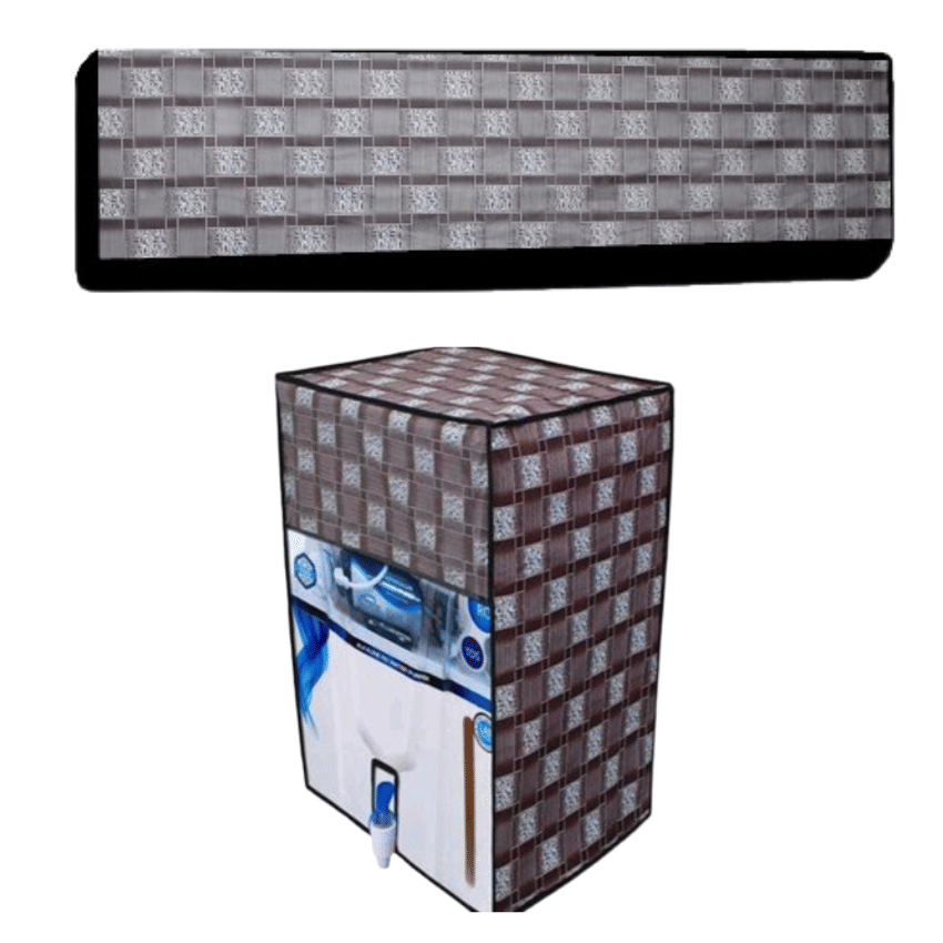     			KALRA MAGIC Set of 2 PVC Blue TV Cover for Other Models 81cm (32 in) LED SMART TV