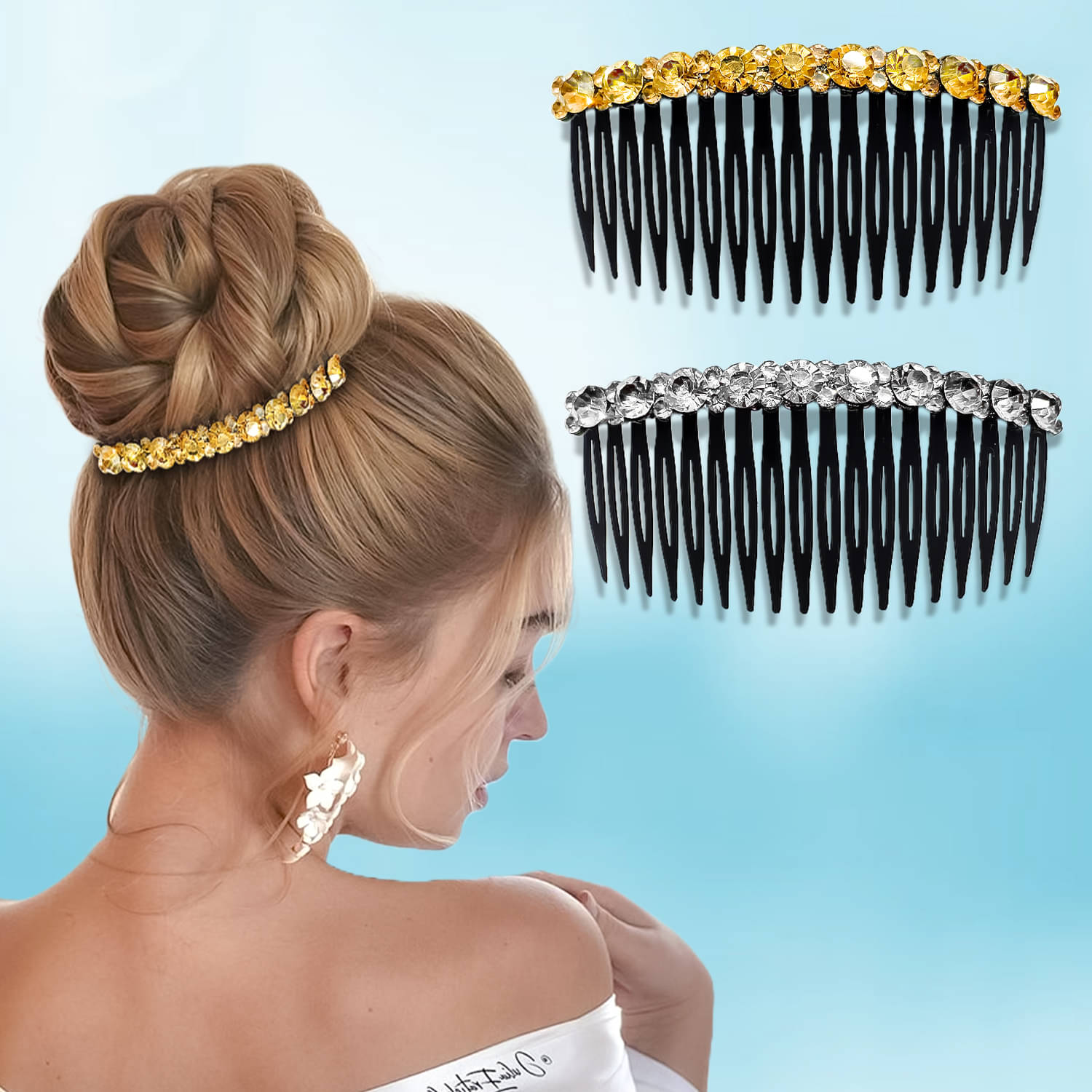     			LYKAA Multi Comb Clip ( Pack of 2 )