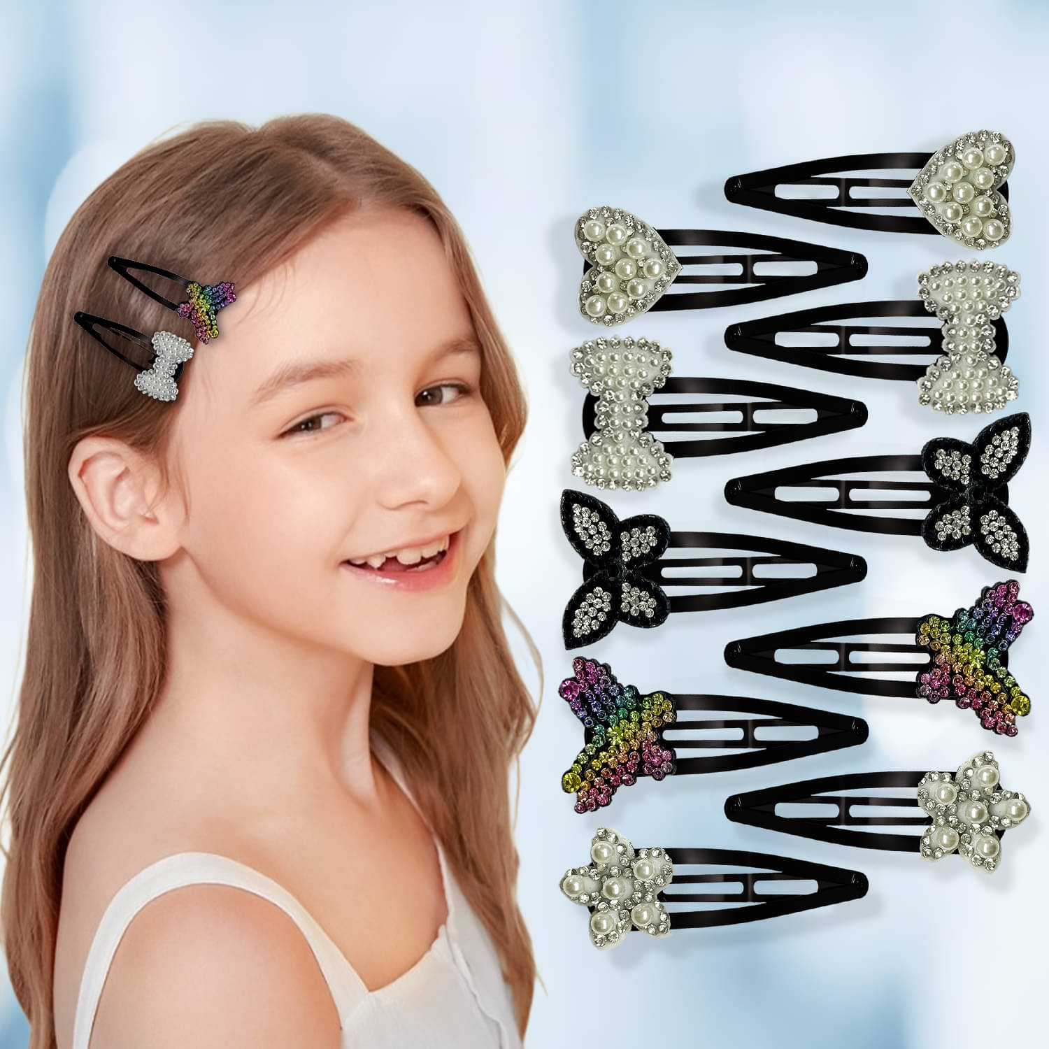 LYKAA Multi Tic Tac Clip ( Pack of 10 ) LYKAA Multi Tic Tac Clip ( Pack of 10 )