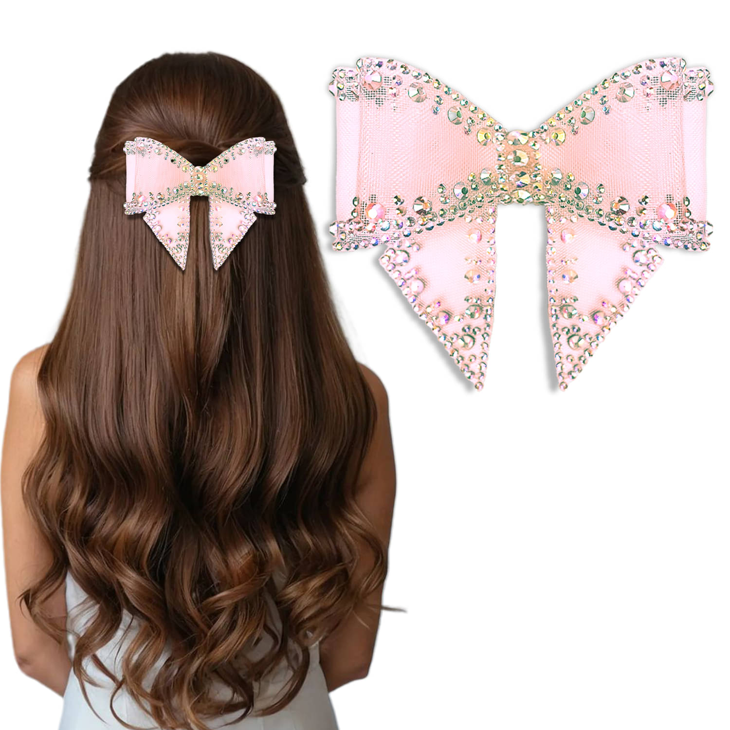     			LYKAA PeachPuff Hair Clip ( Pack of 1 )