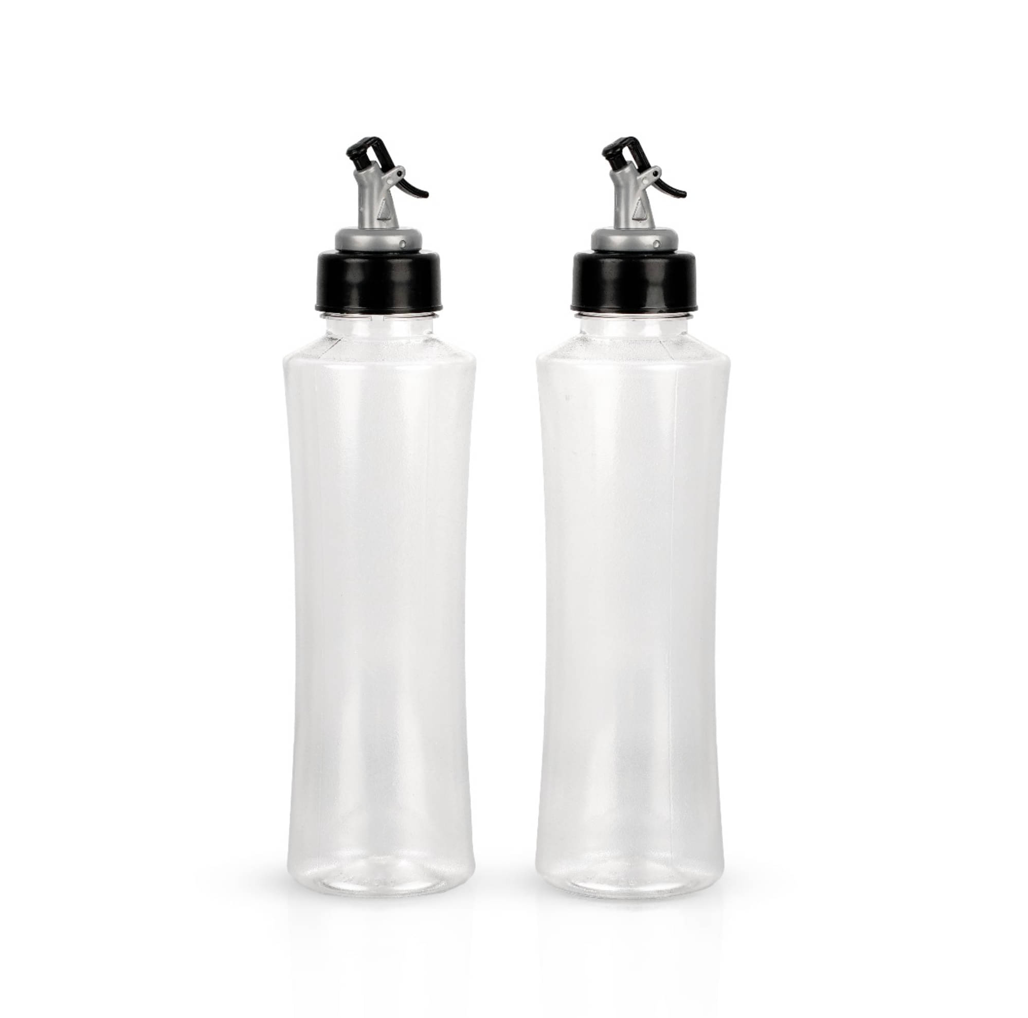     			MAGICSPOON Oil Container Polyproplene Transparent Oil Container ( Set of 2 )