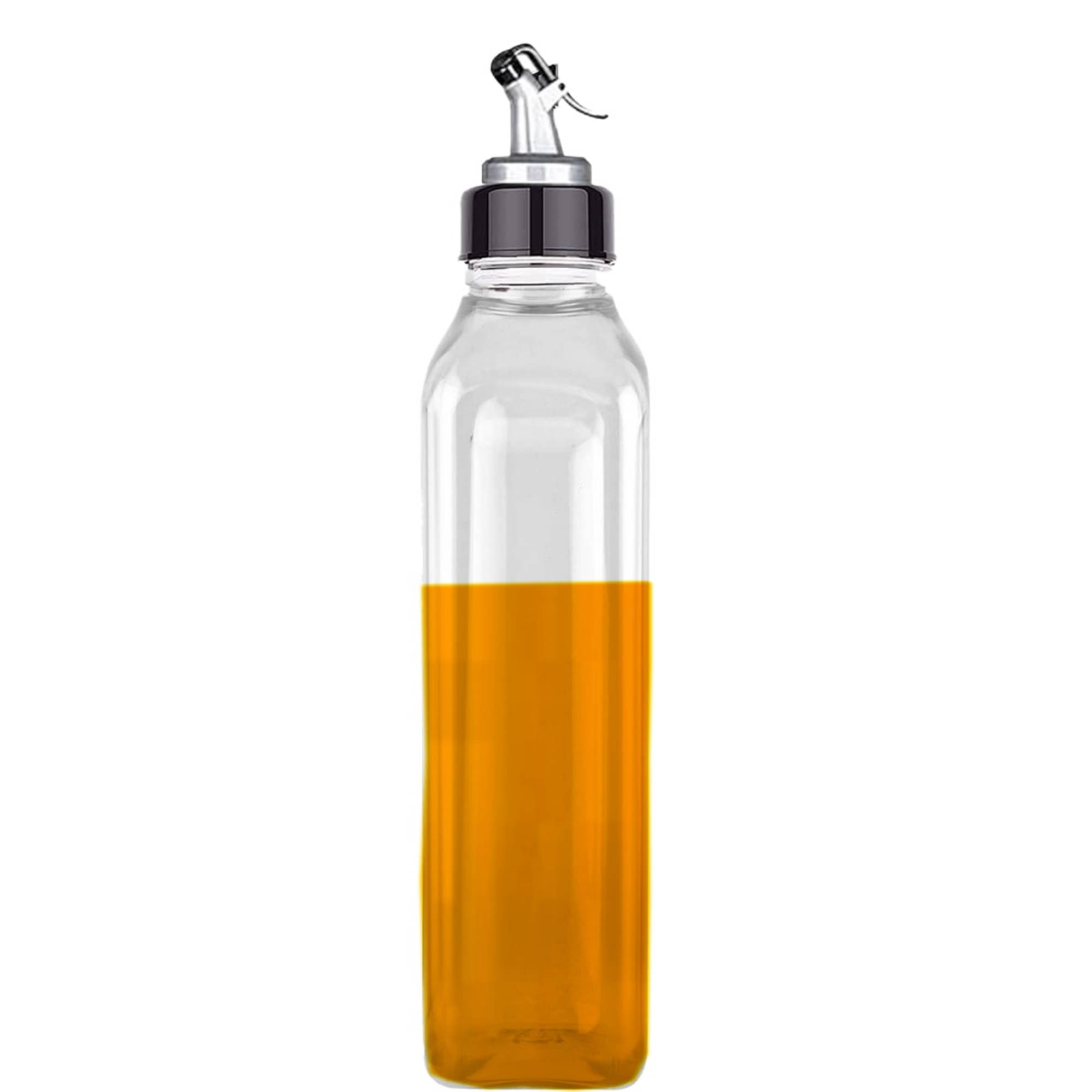     			MAGICSPOON Oil Dispenser Polyproplene Transparent Oil Container ( Set of 1 )