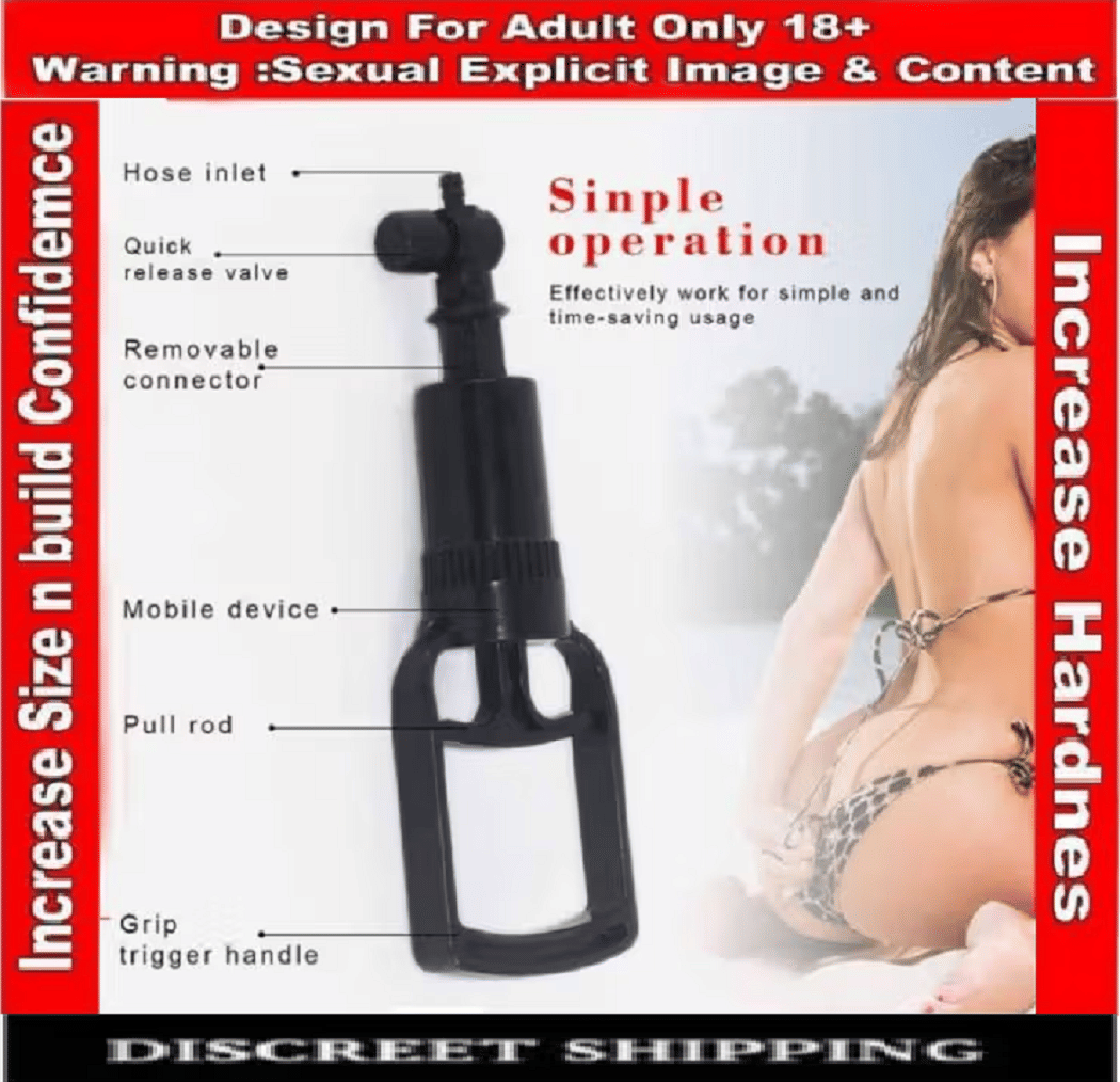 Manual Pump Jo De Xtra penis Size Or Xtra Sex Power By Kamyog