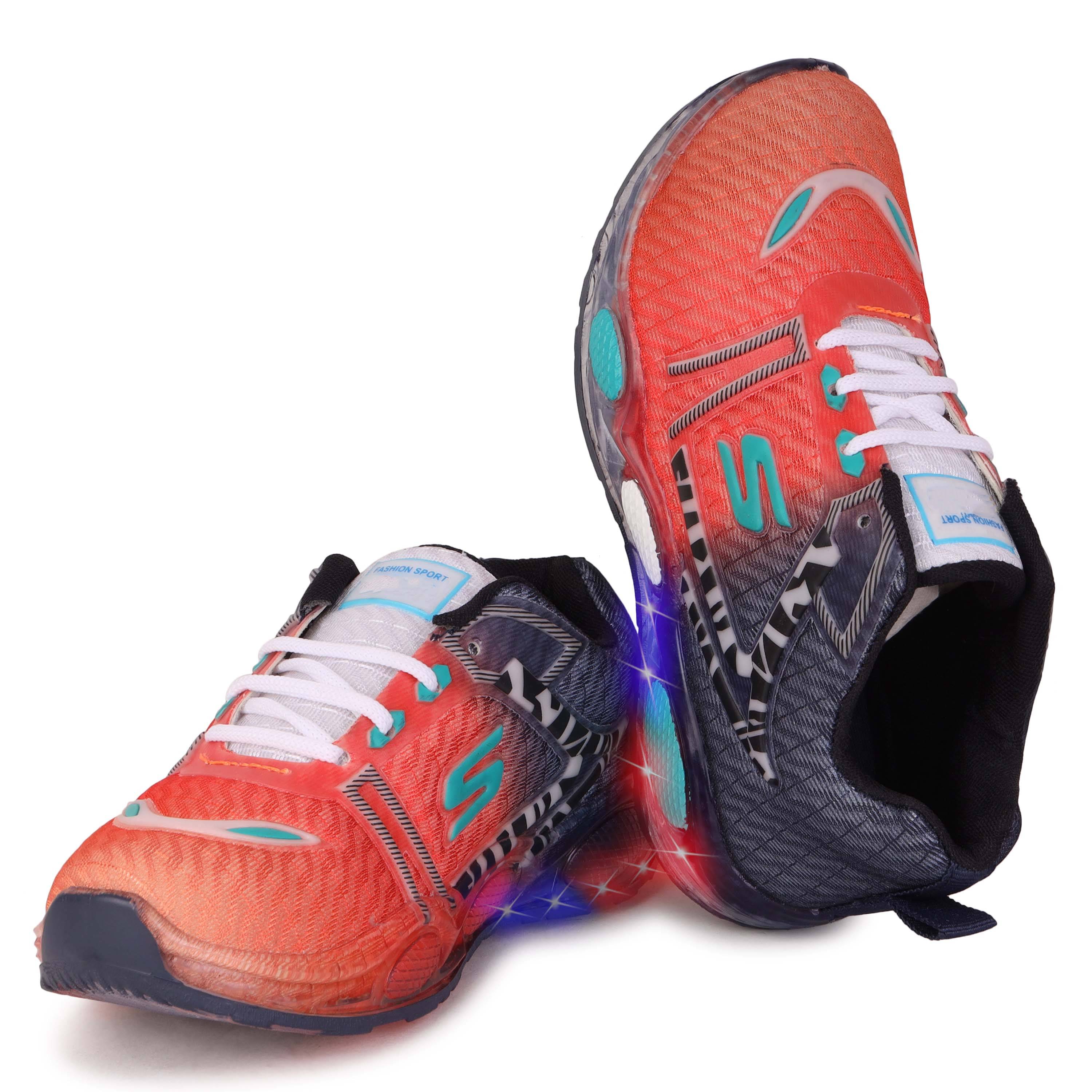     			PENNEN - Orange Boy's Sneakers ( 1 Pair )