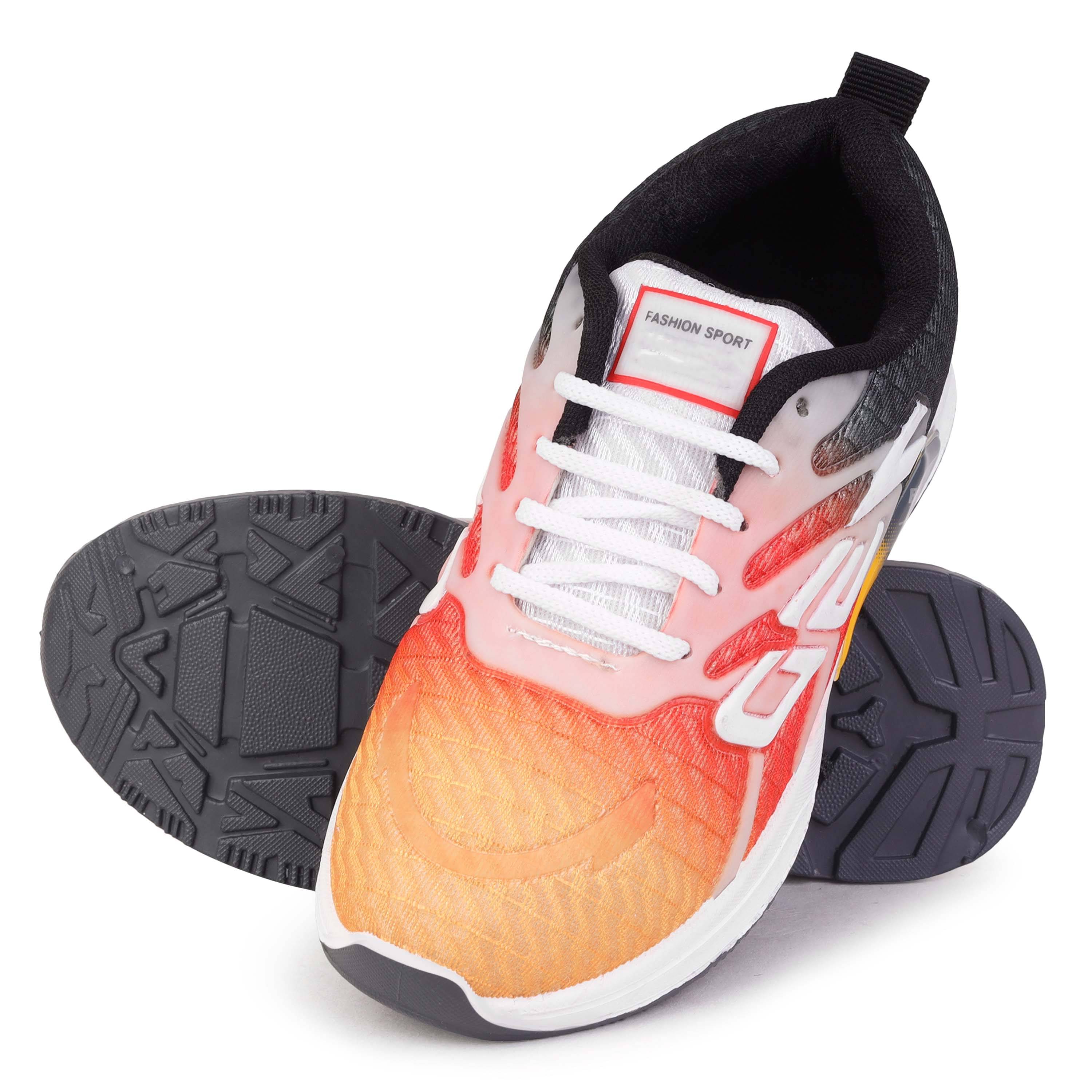     			PENNEN - Orange Boy's Sneakers ( 1 Pair )