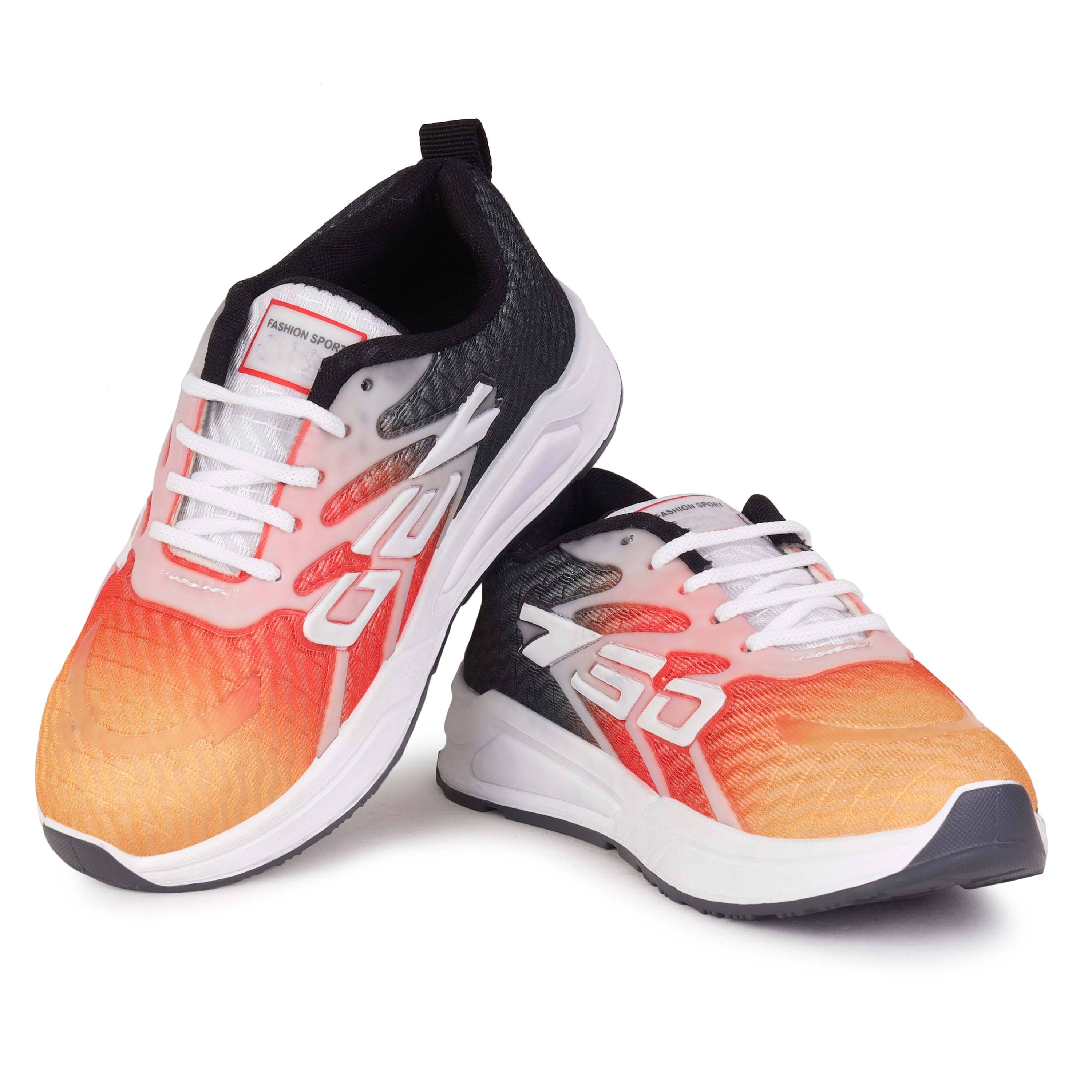     			PENNEN - Orange Boy's Sneakers ( 1 Pair )