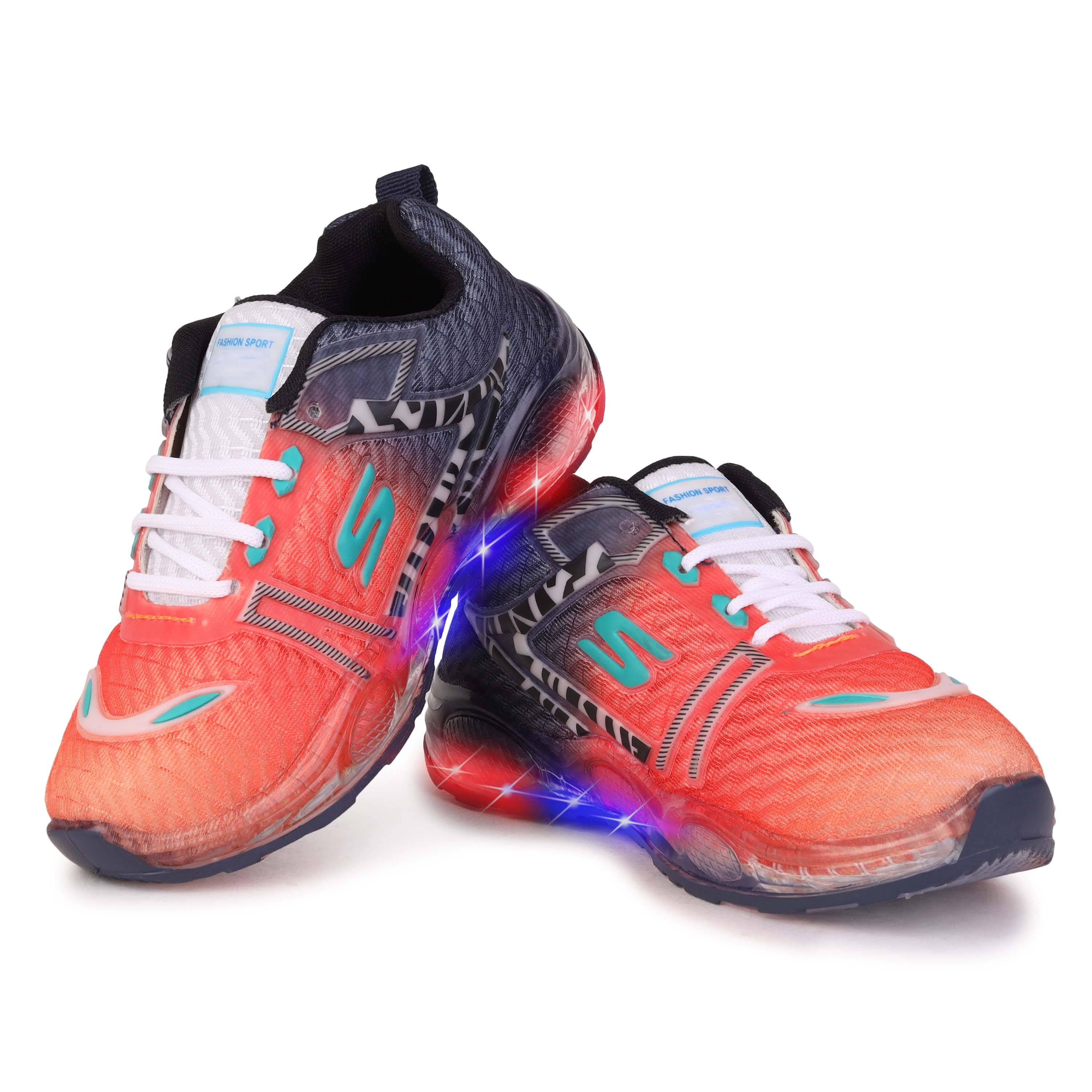     			PENNEN - Orange Boy's Sneakers ( 1 Pair )