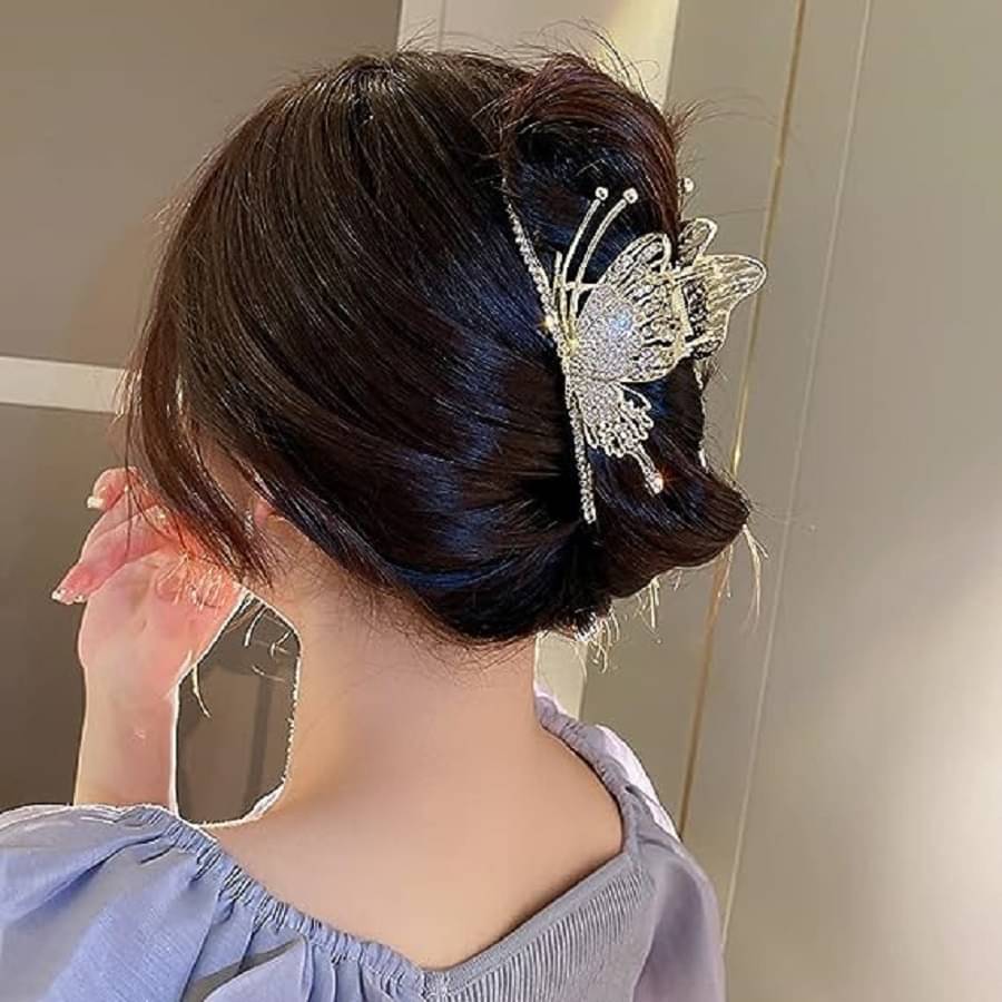     			Rhosyn Gold Women's Hair Clip ( Pack of 1 )