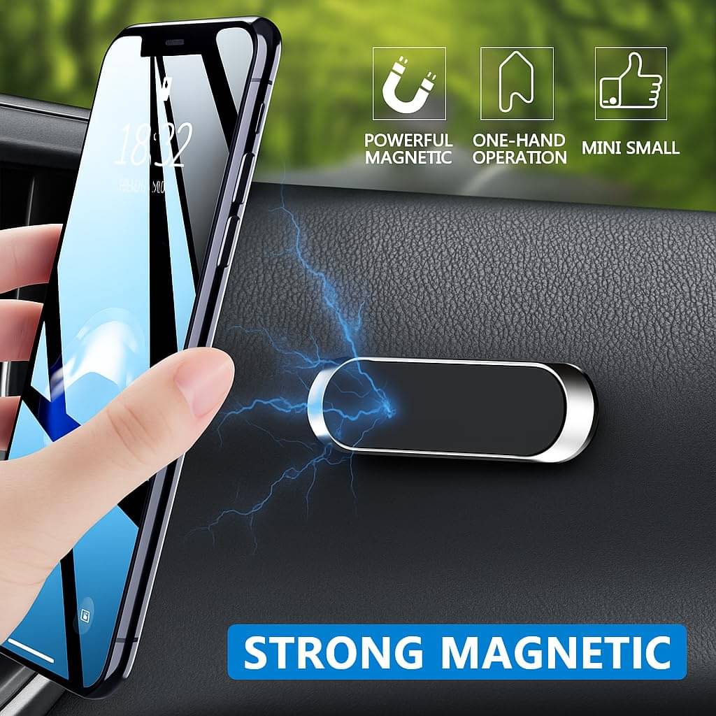 Shop To Shop Dashboard & Windshield Magnetic Car Mobile Holder - Black Shop To Shop Dashboard & Windshield Magnetic Car Mobile Holder - Black
