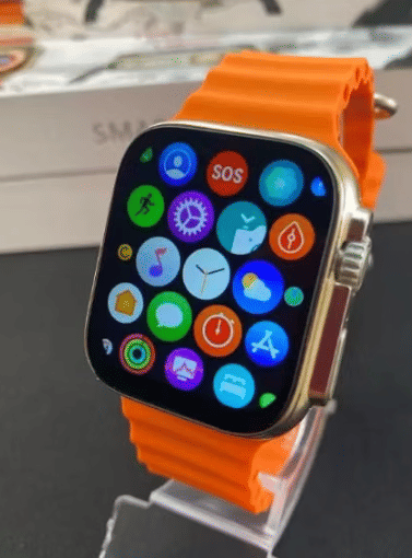 T800 Ultra Smart Watch with Beautiful Strap, Bluetooth Calling Smart Watch, 1.99" Touch Display with Fitness & Outdoor, Health & Medical Tracker, 8 Unique UI Interactions (Orange) T800 Ultra Smart Watch with Beautiful Strap, Bluetooth Calling Smart Watch, 1.99" Touch Display with Fitness & Outdoor, Health & Medical Tracker, 8 Unique UI Interactions (Orange)