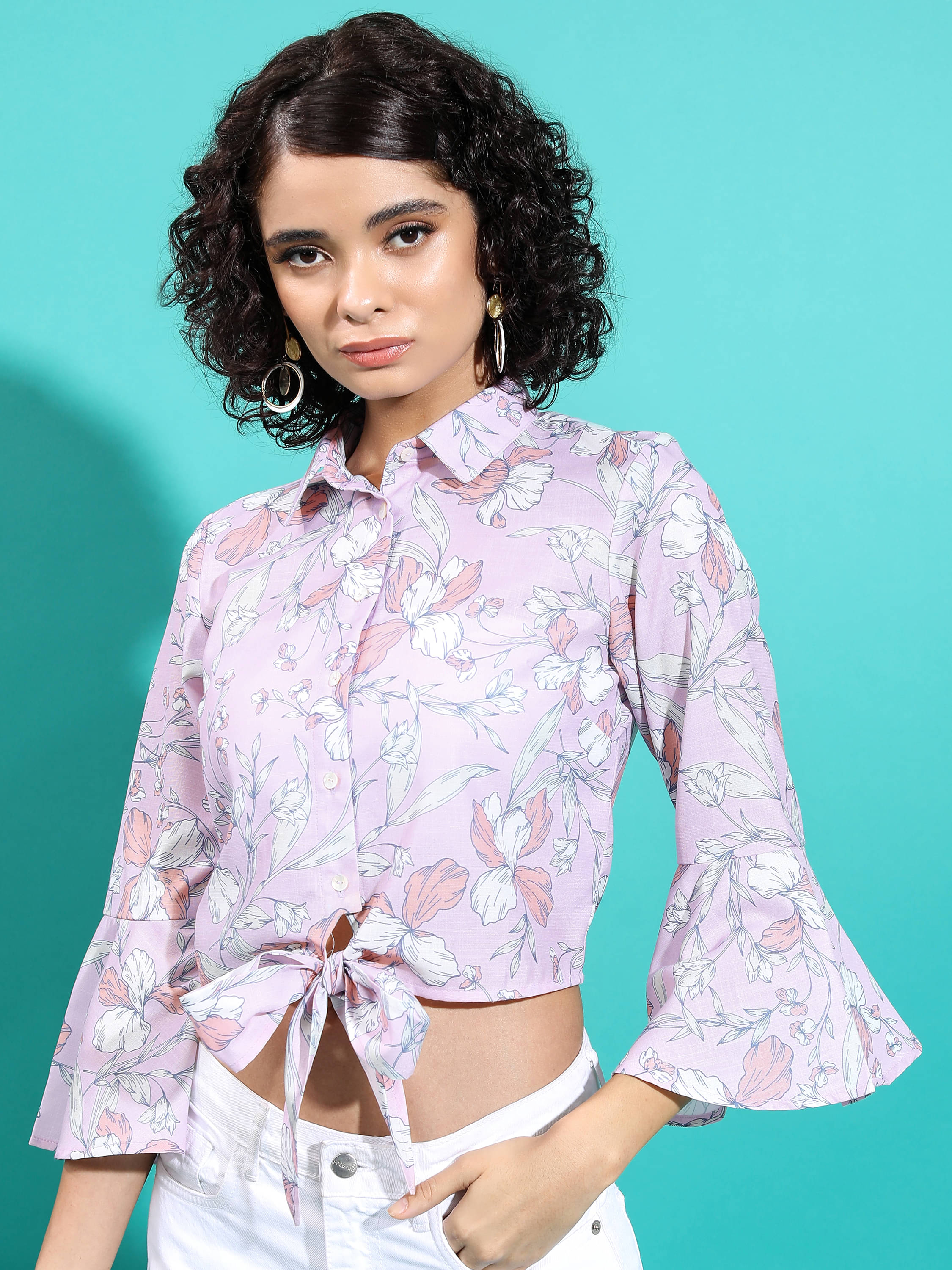 Vishudh Women's Polyester Regular Top ( Pink ) Vishudh Women's Polyester Regular Top ( Pink )