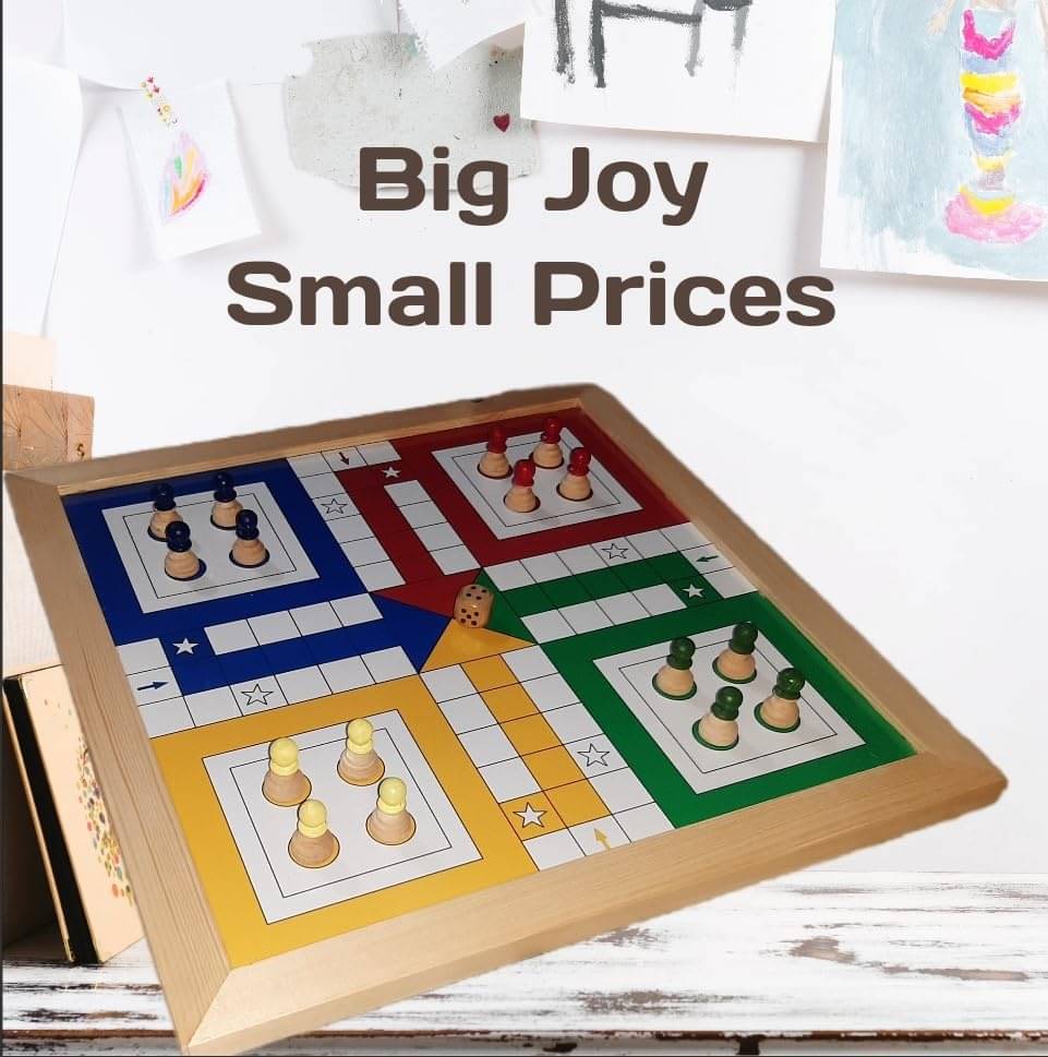 Wooden Magnetic Ludo 18x18 Inch Wooden Magnetic Ludo 18x18 Inch