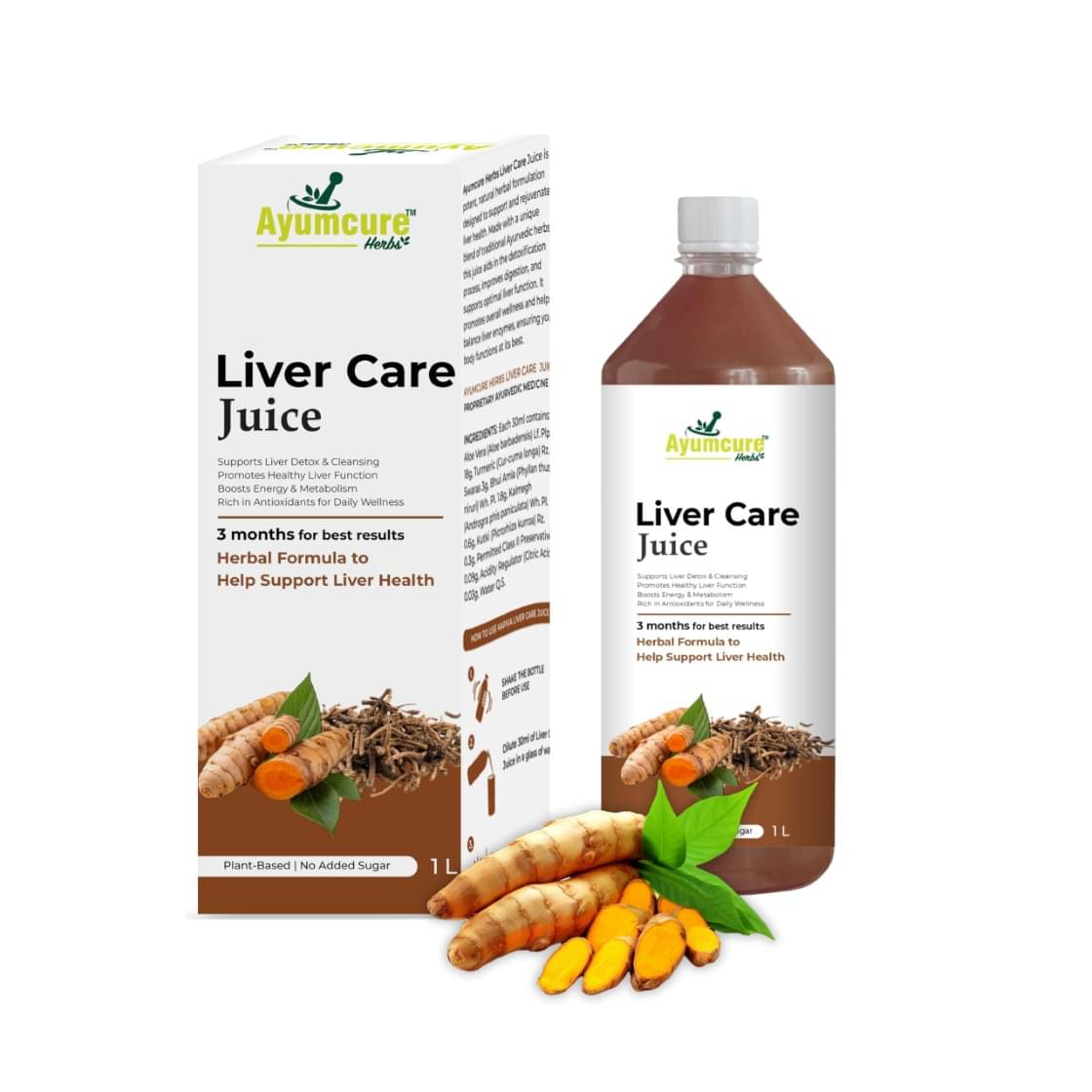     			Ayumcure Liver Care Juice | Ayurvedic Herbs Blend for Natural Antioxidant Support | Supports Liver Detox & Cleansing