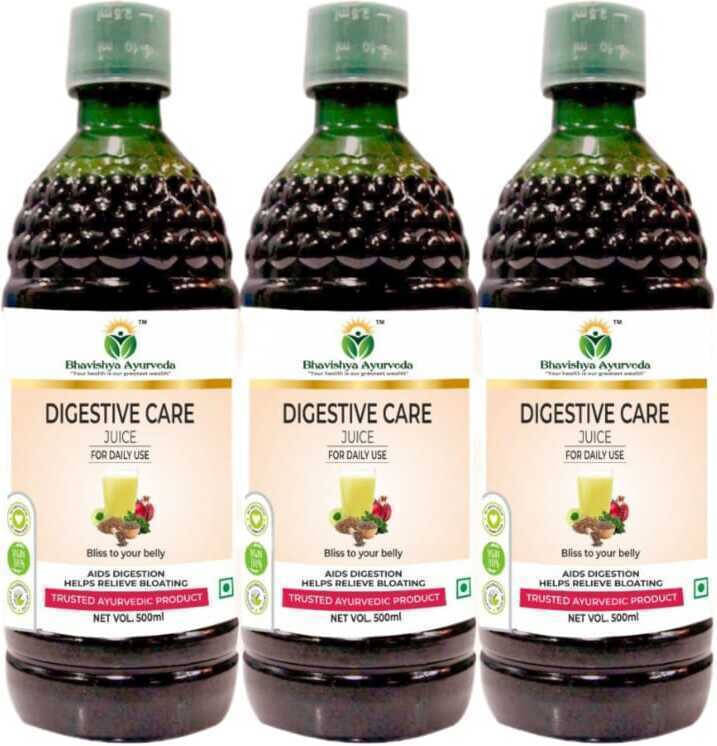 Bhavishya Ayurveda Digestive Care Juice 500ml (Pack of 3) Bhavishya Ayurveda Digestive Care Juice 500ml (Pack of 3)