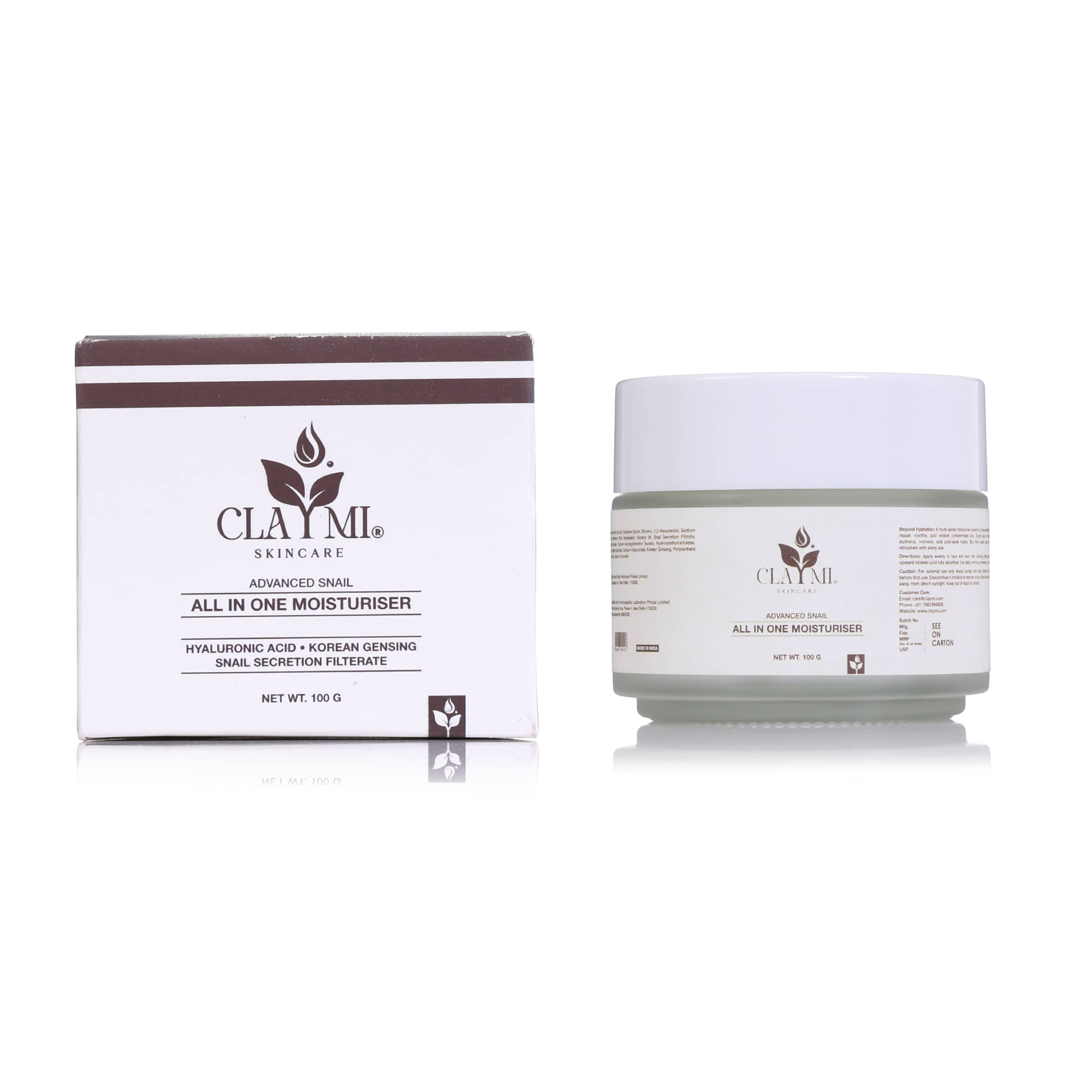     			CLAYMI Moisturizer All Skin Type Snail Mucin ( 100 gm )
