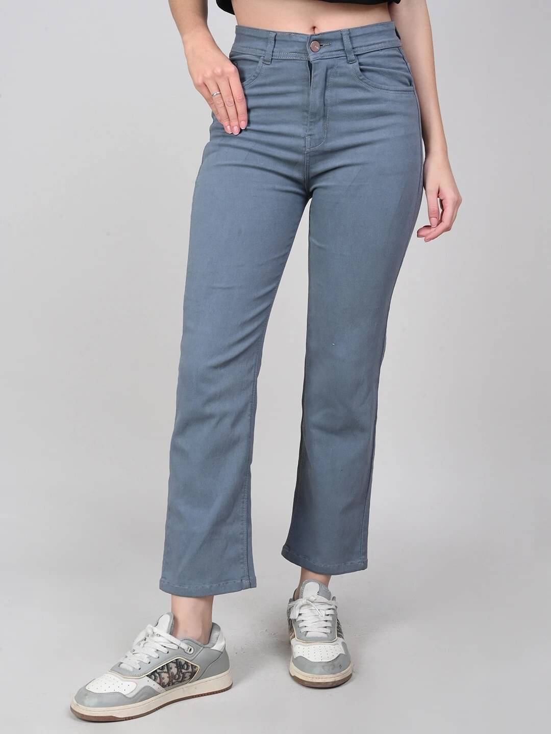     			Coutume Collections Women's Bootcut Mid-Rise Jeans ( Dark Blue )