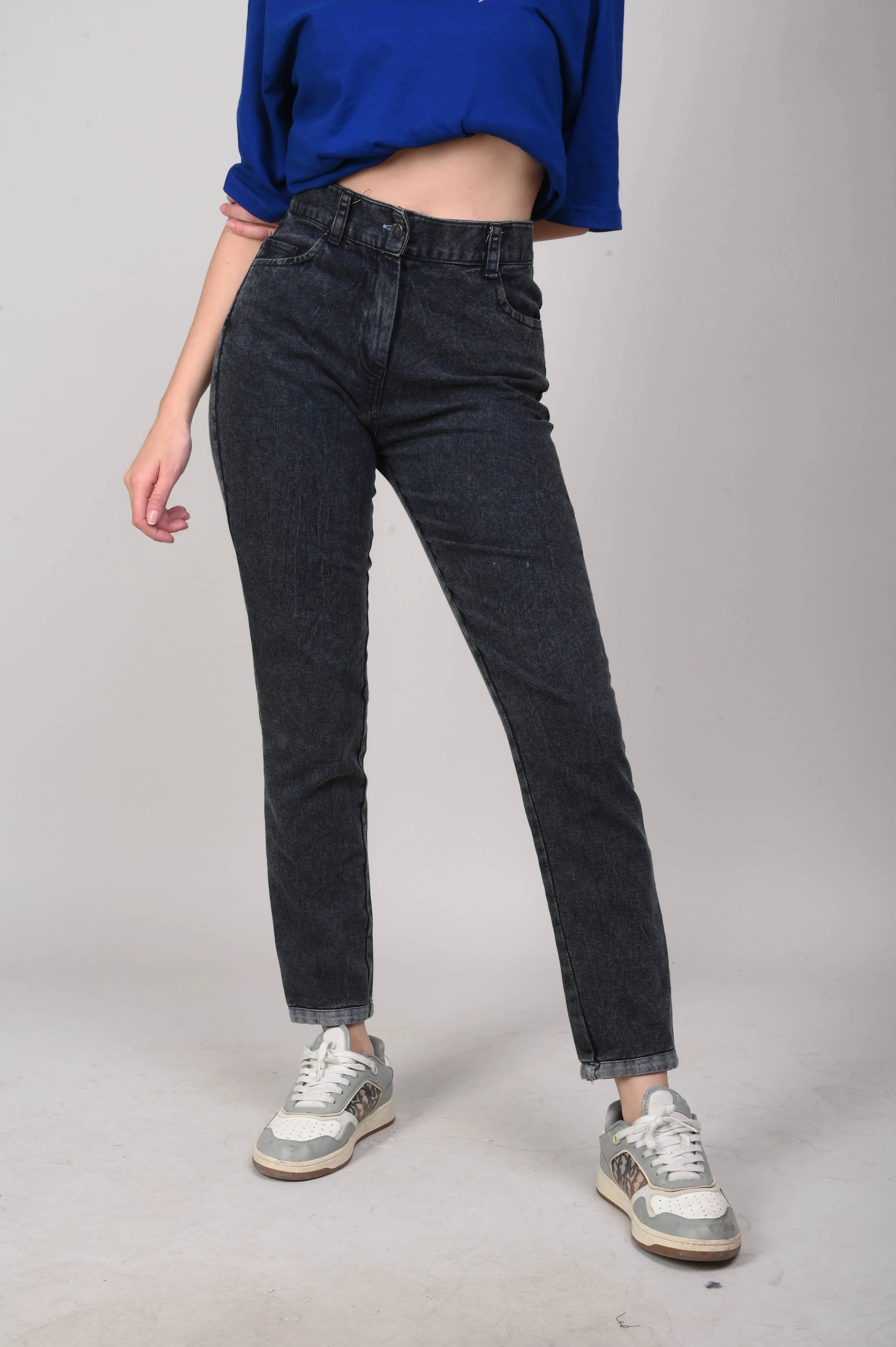     			Coutume Collections Women's Bootcut Mid-Rise Jeans ( Black )