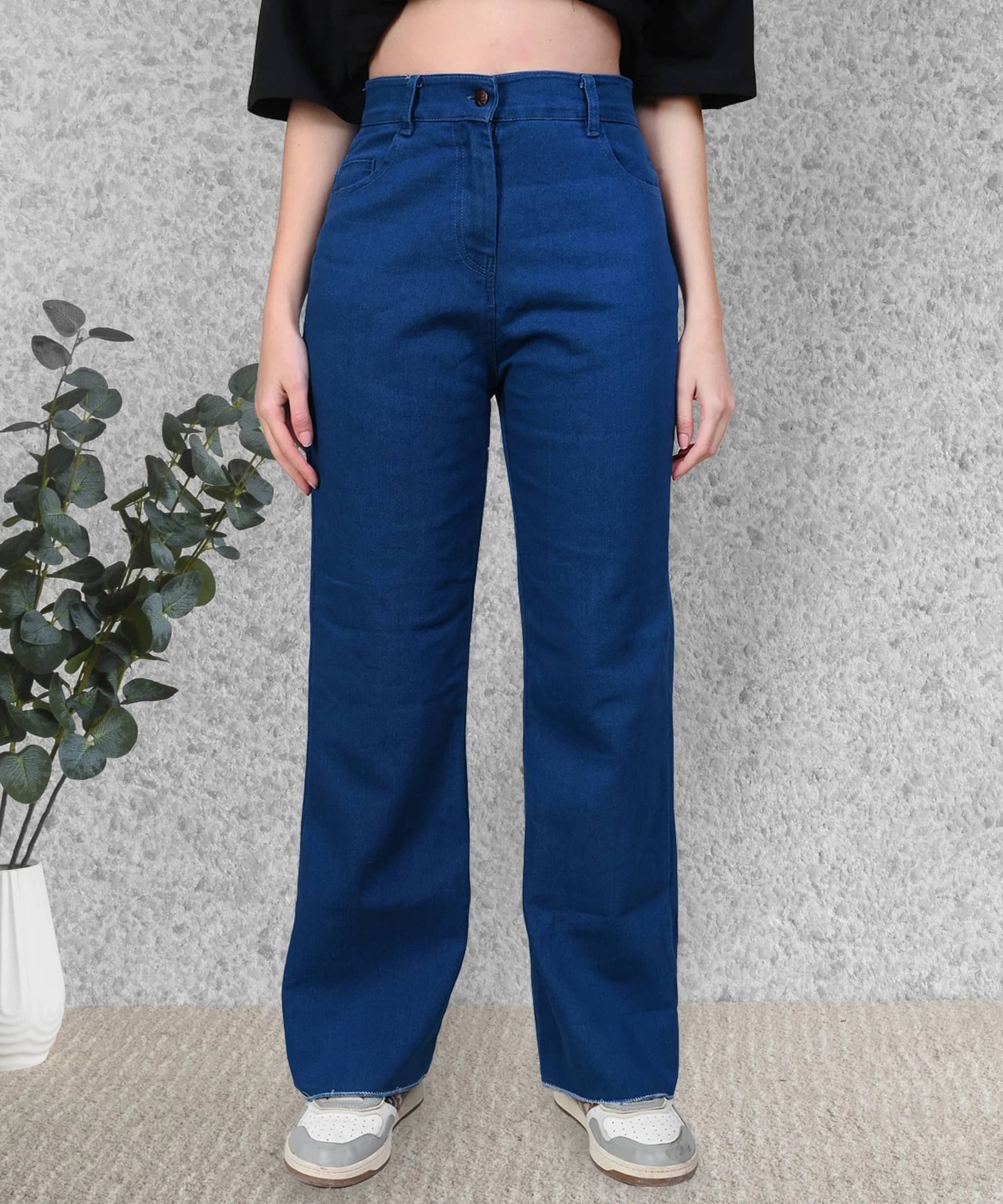     			Coutume Collections Women's Bootcut Mid-Rise Jeans ( Dark Blue )