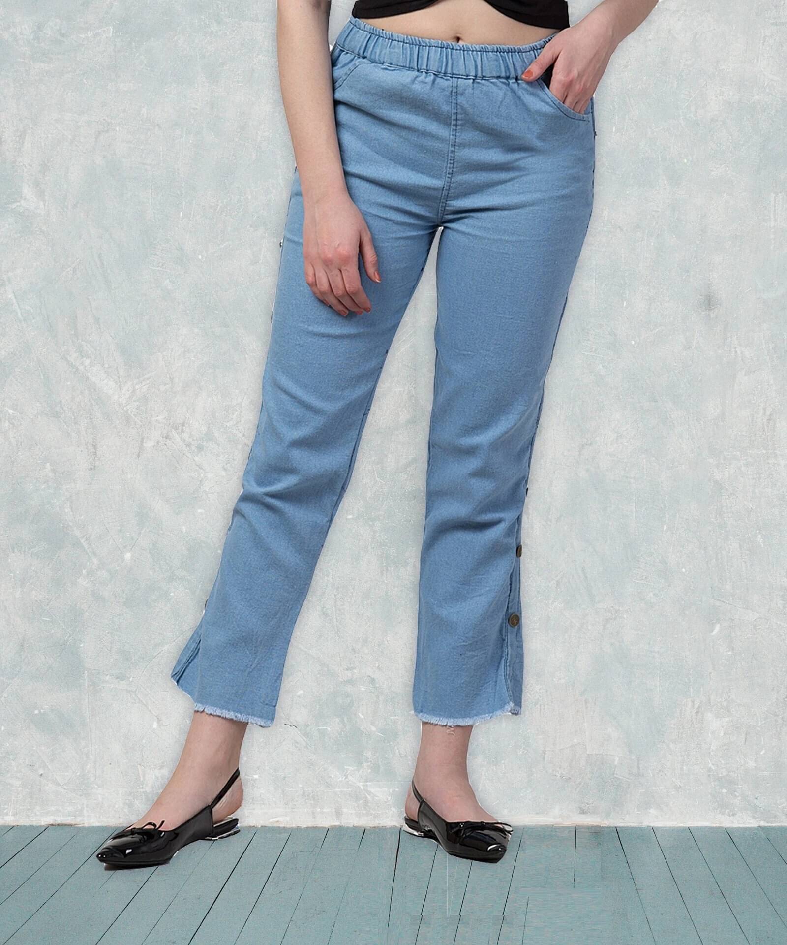     			Coutume Collections Women's Regular Fit Mid-Rise Jeans ( Blue )