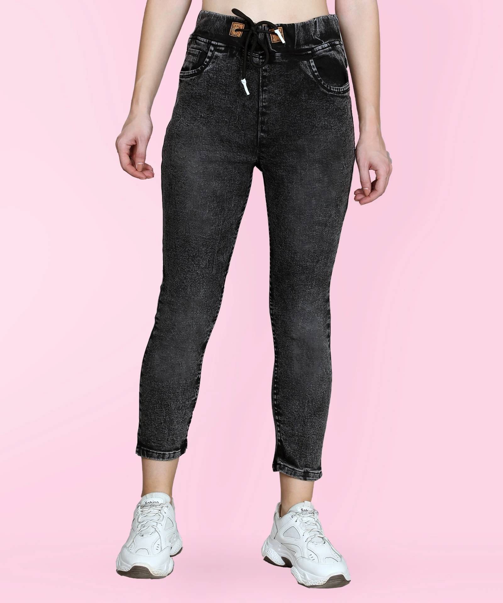     			Coutume Collections Women's Regular Fit Mid-Rise Jeans ( Black )