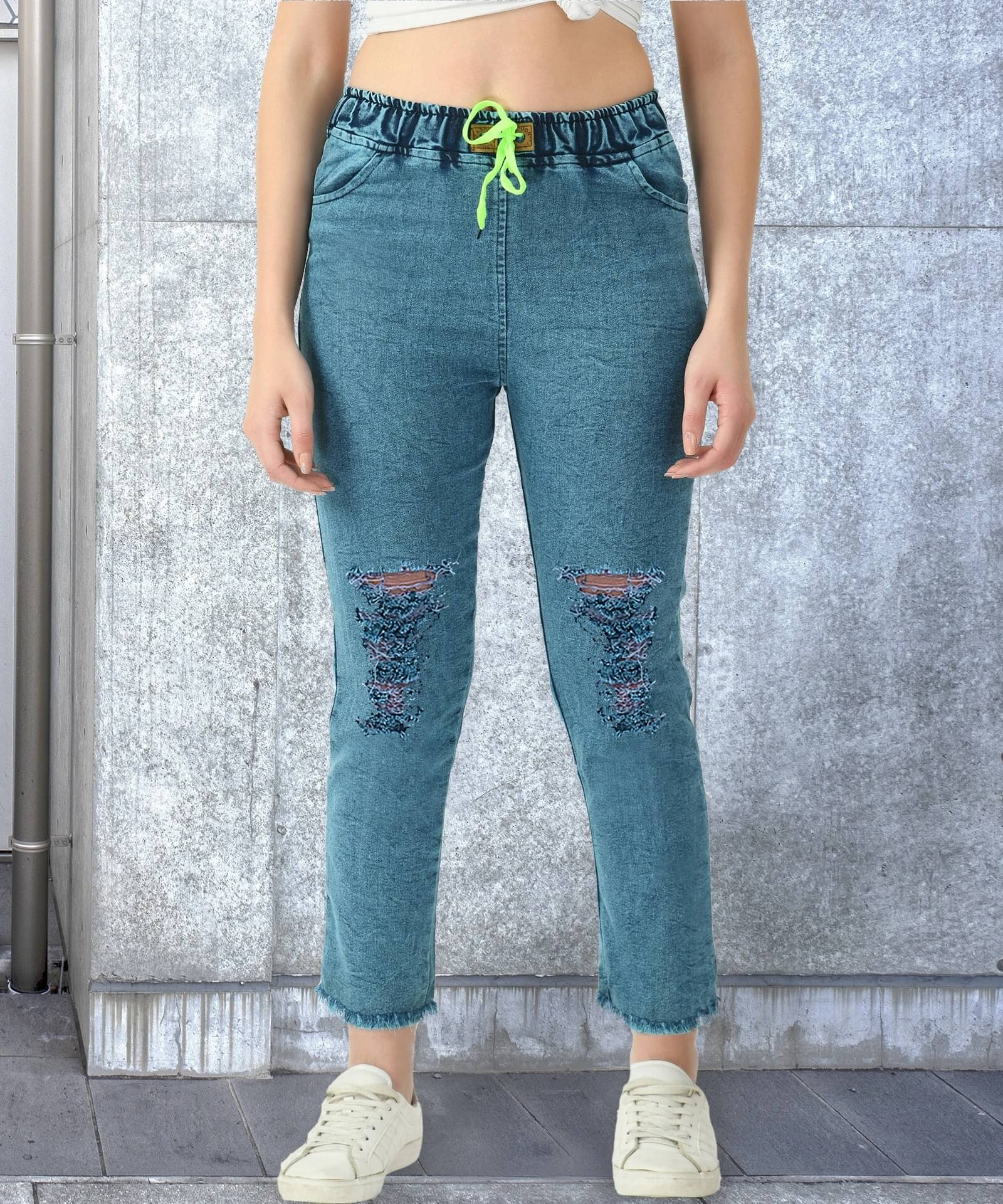     			Coutume Collections Women's Regular Fit Mid-Rise Jeans ( Blue )