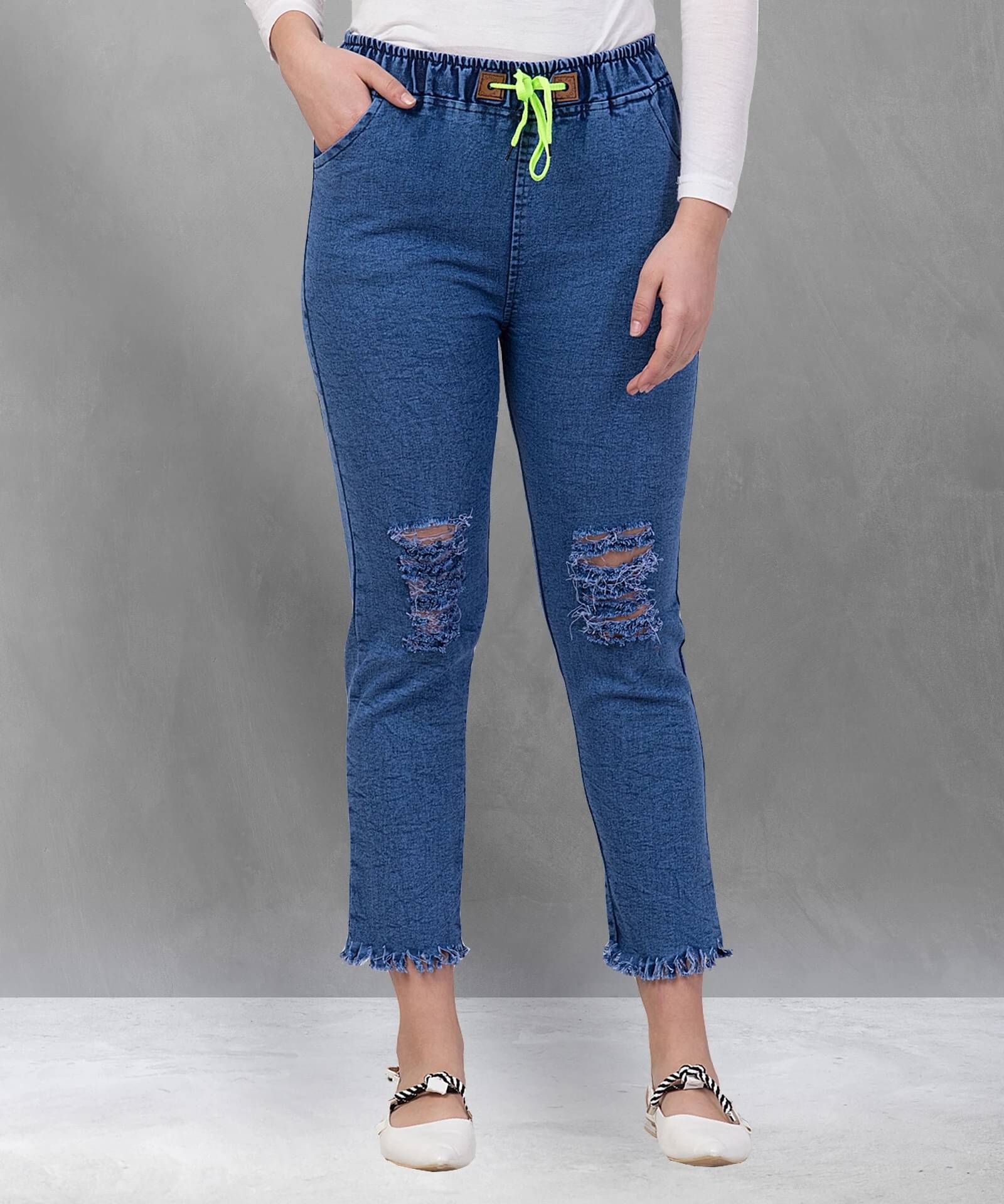     			Coutume Collections Women's Regular Fit Mid-Rise Jeans ( Blue )