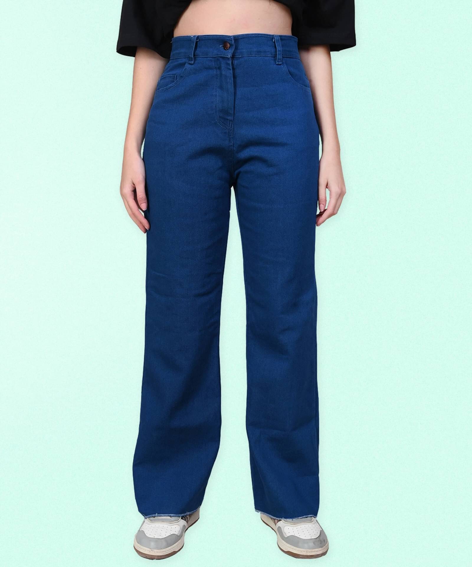     			Coutume Collections Women's Regular Fit Mid-Rise Jeans ( Blue )