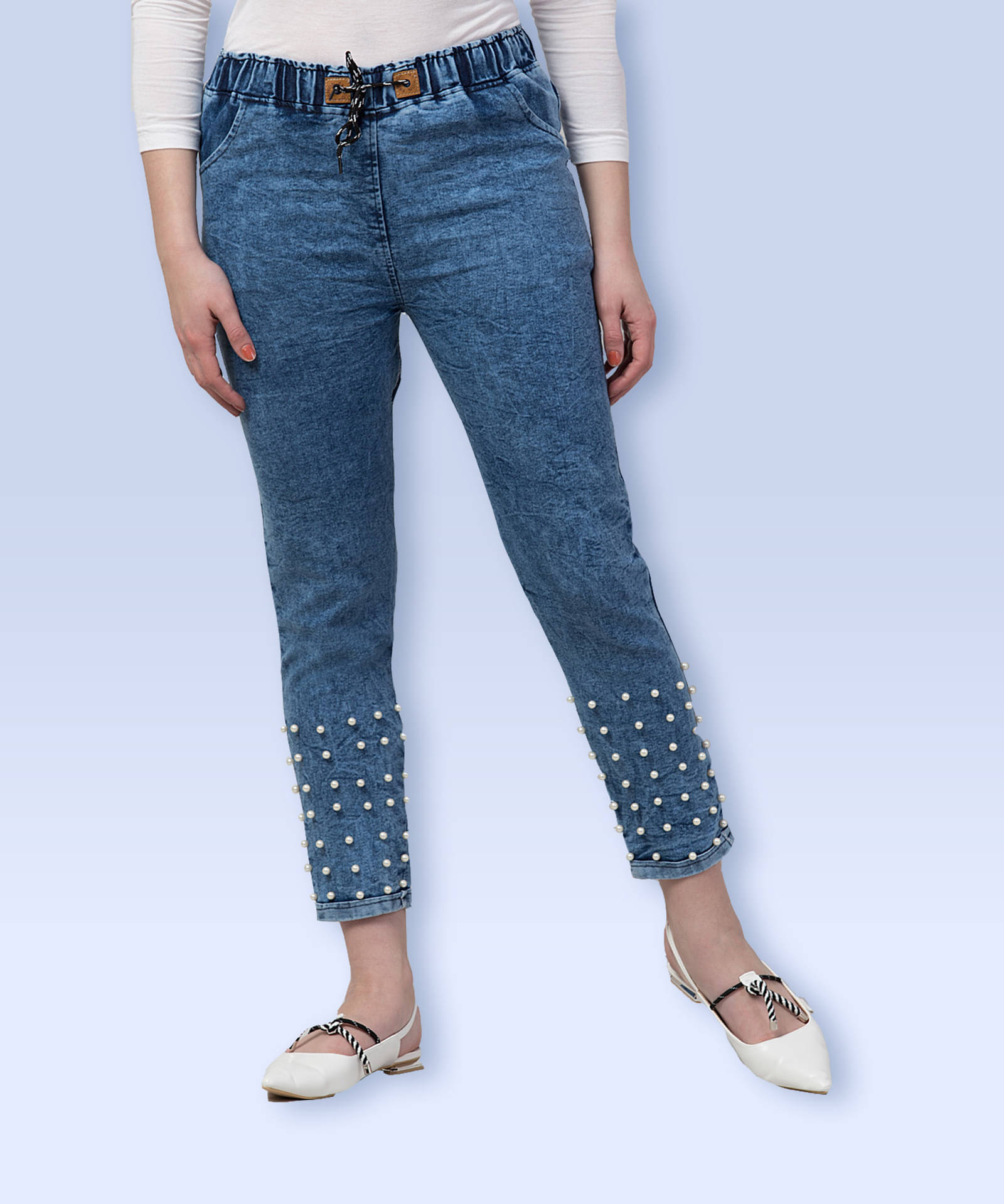     			Coutume Collections Women's Regular Fit Mid-Rise Jeans ( Blue )