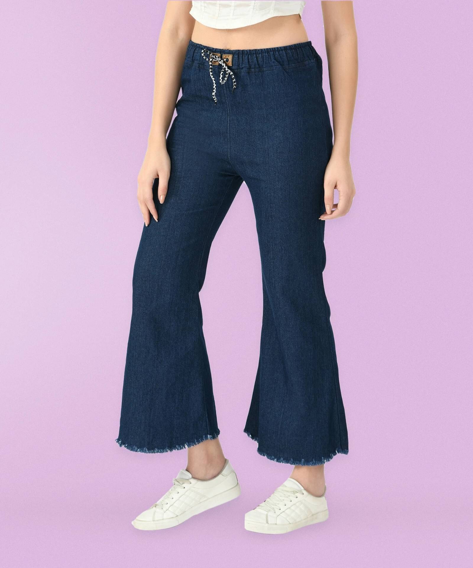 Coutume Collections Women's Regular Fit Mid-Rise Jeans ( Dark Blue )     			Coutume Collections Women's Regular Fit Mid-Rise Jeans ( Dark Blue )