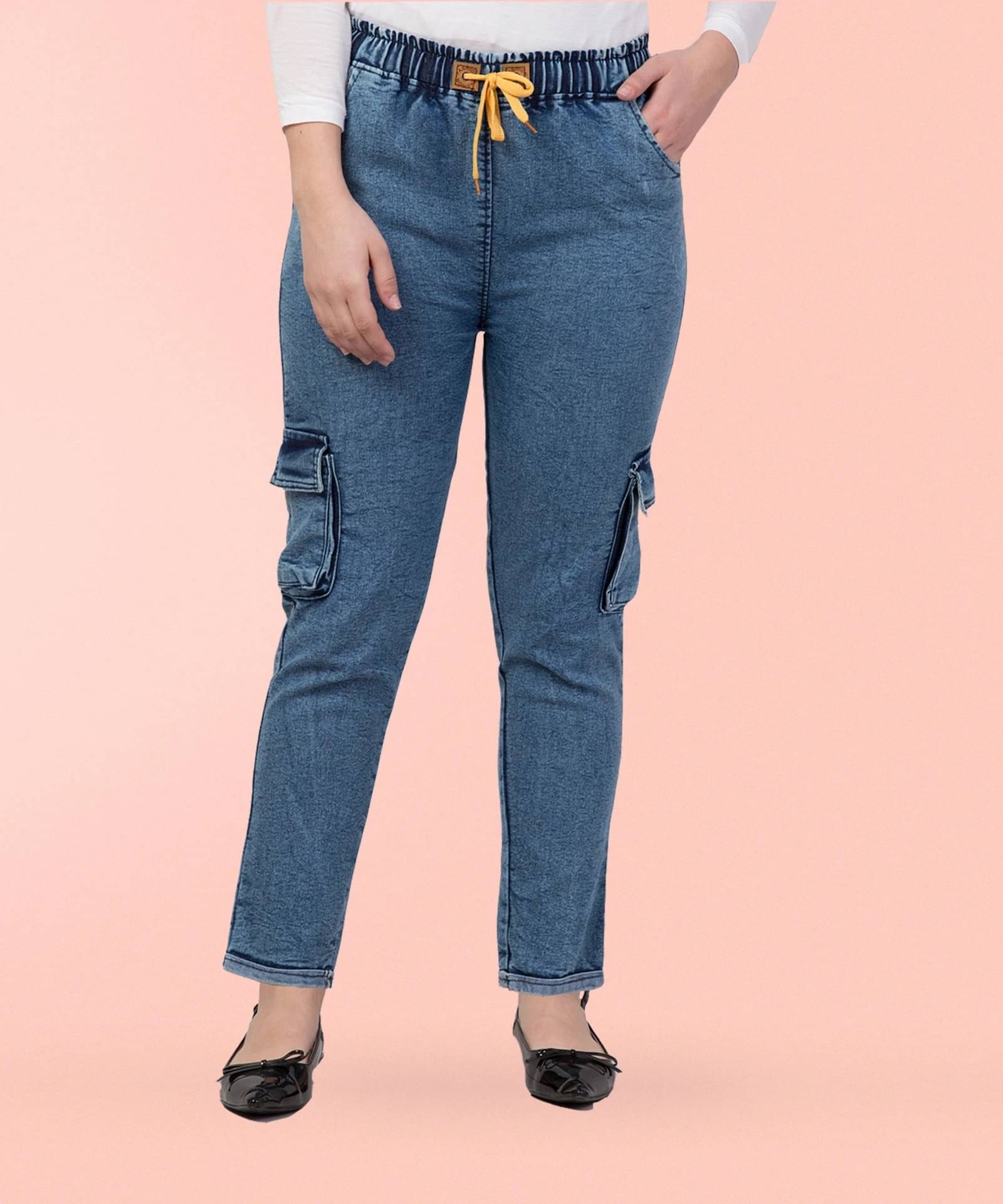     			Coutume Collections Women's Regular Fit Mid-Rise Jeans ( Blue )